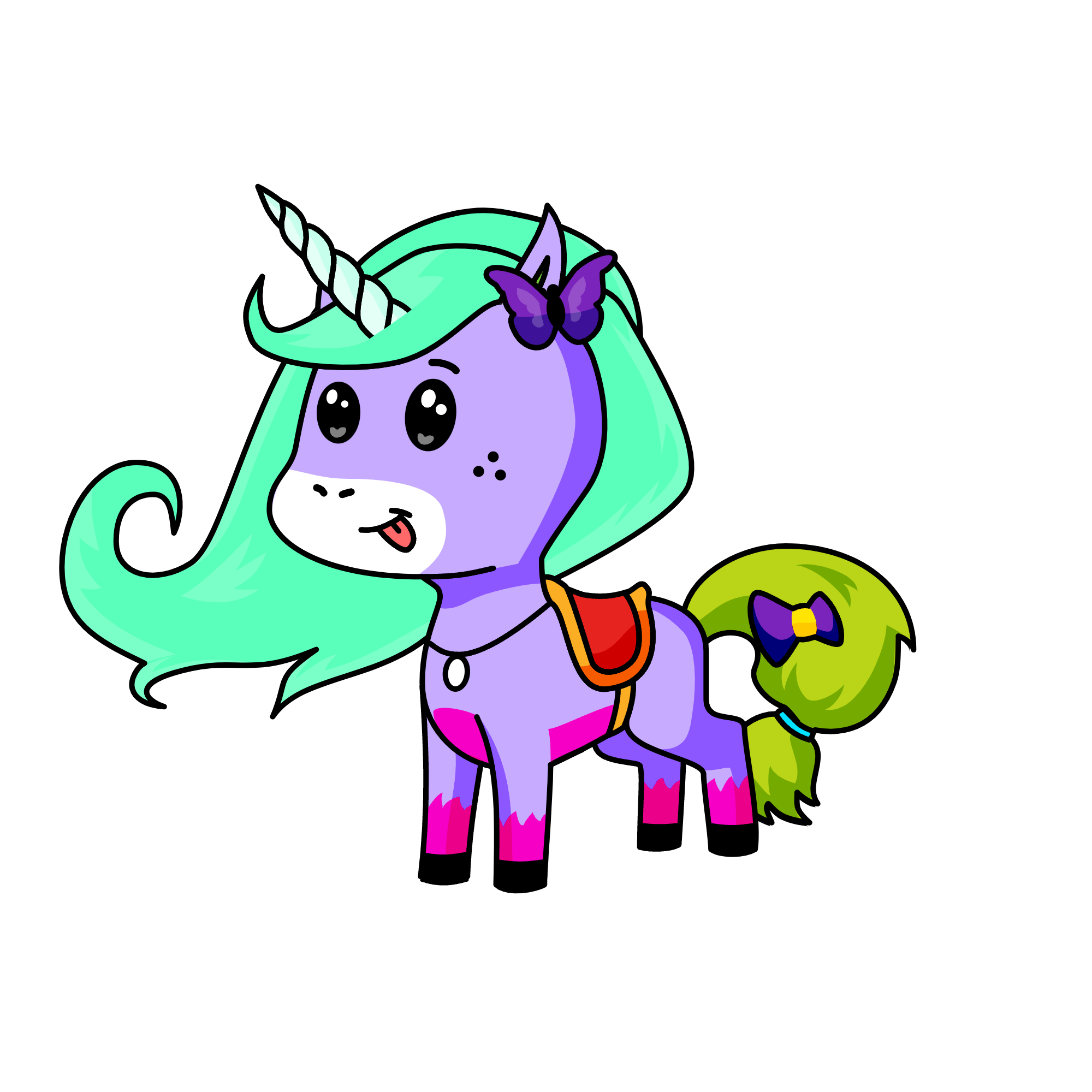 Icey, the unicorn