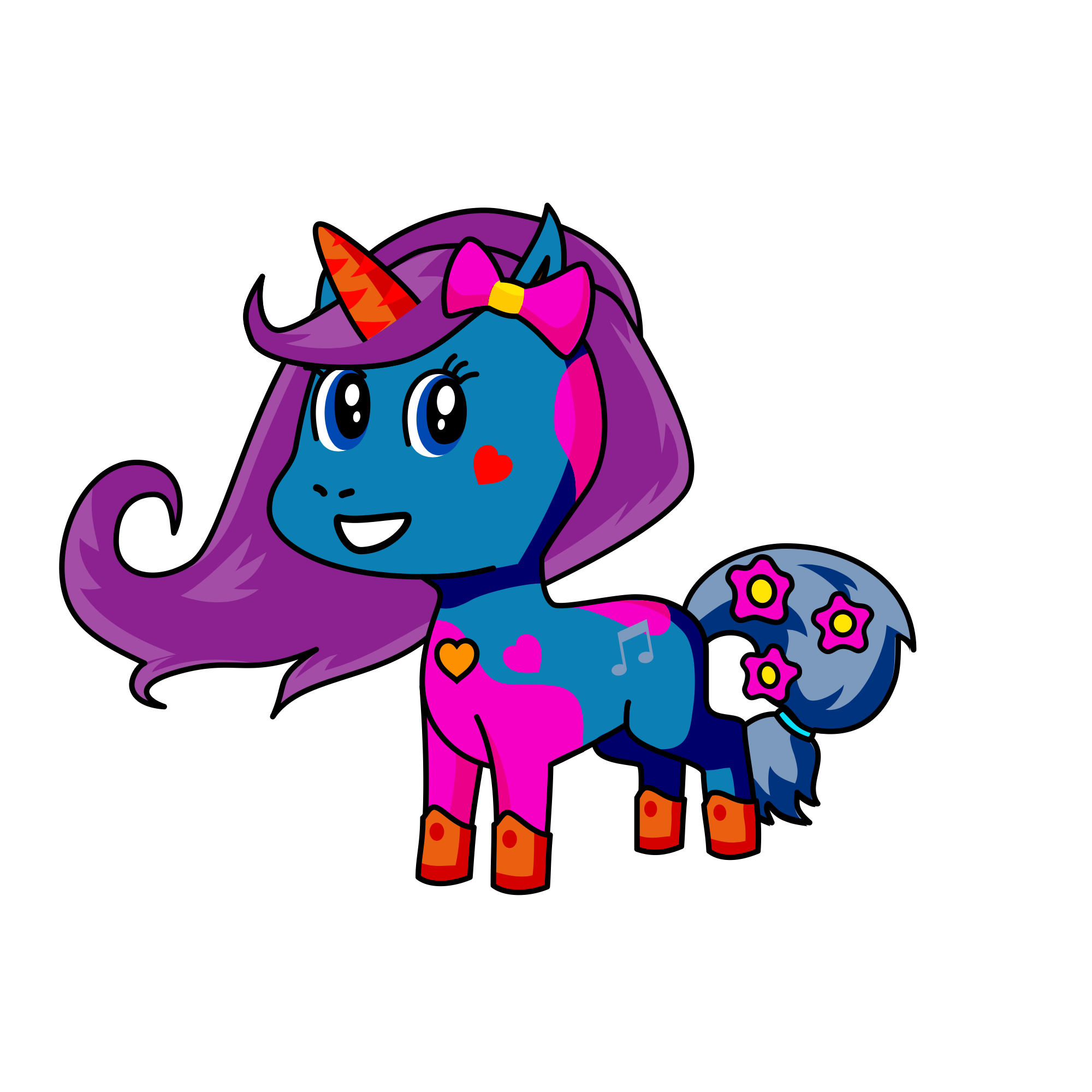 Soube, the unicorn