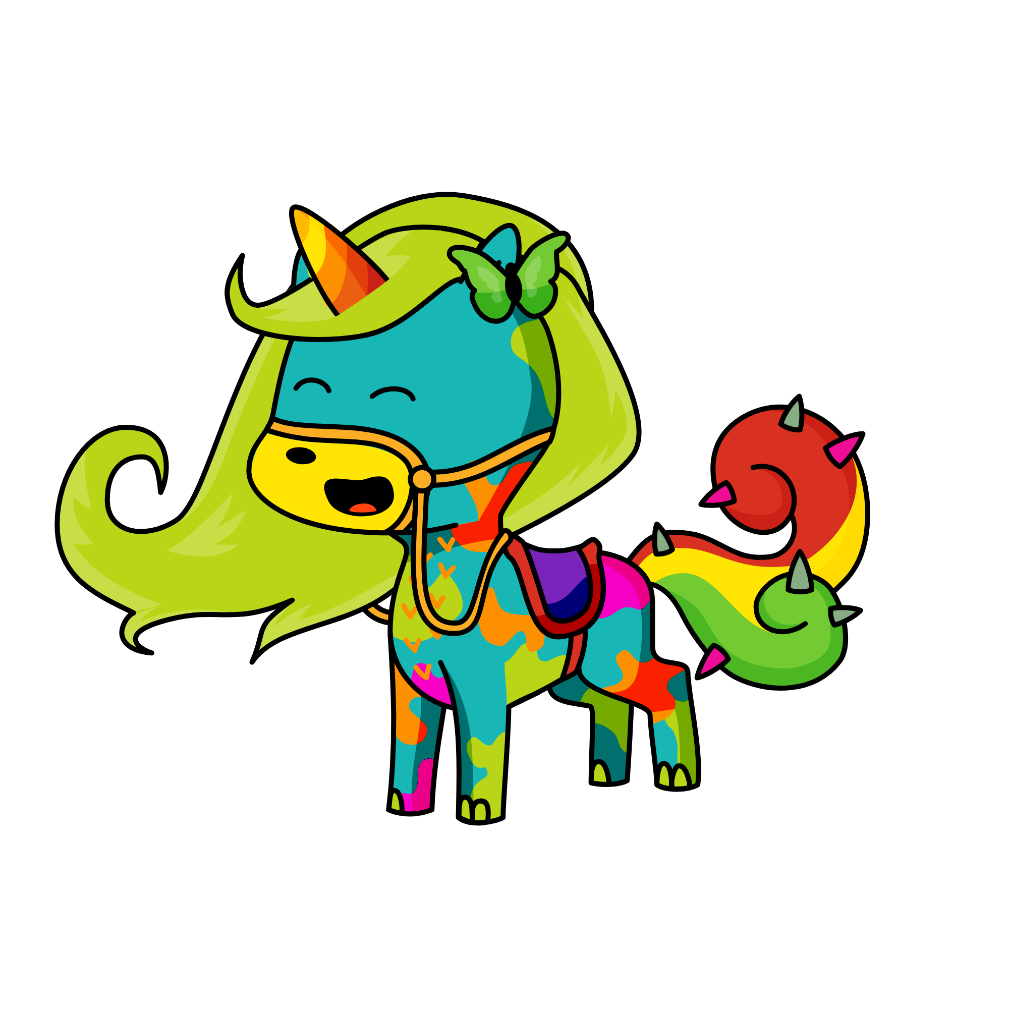 spike, the unicorn