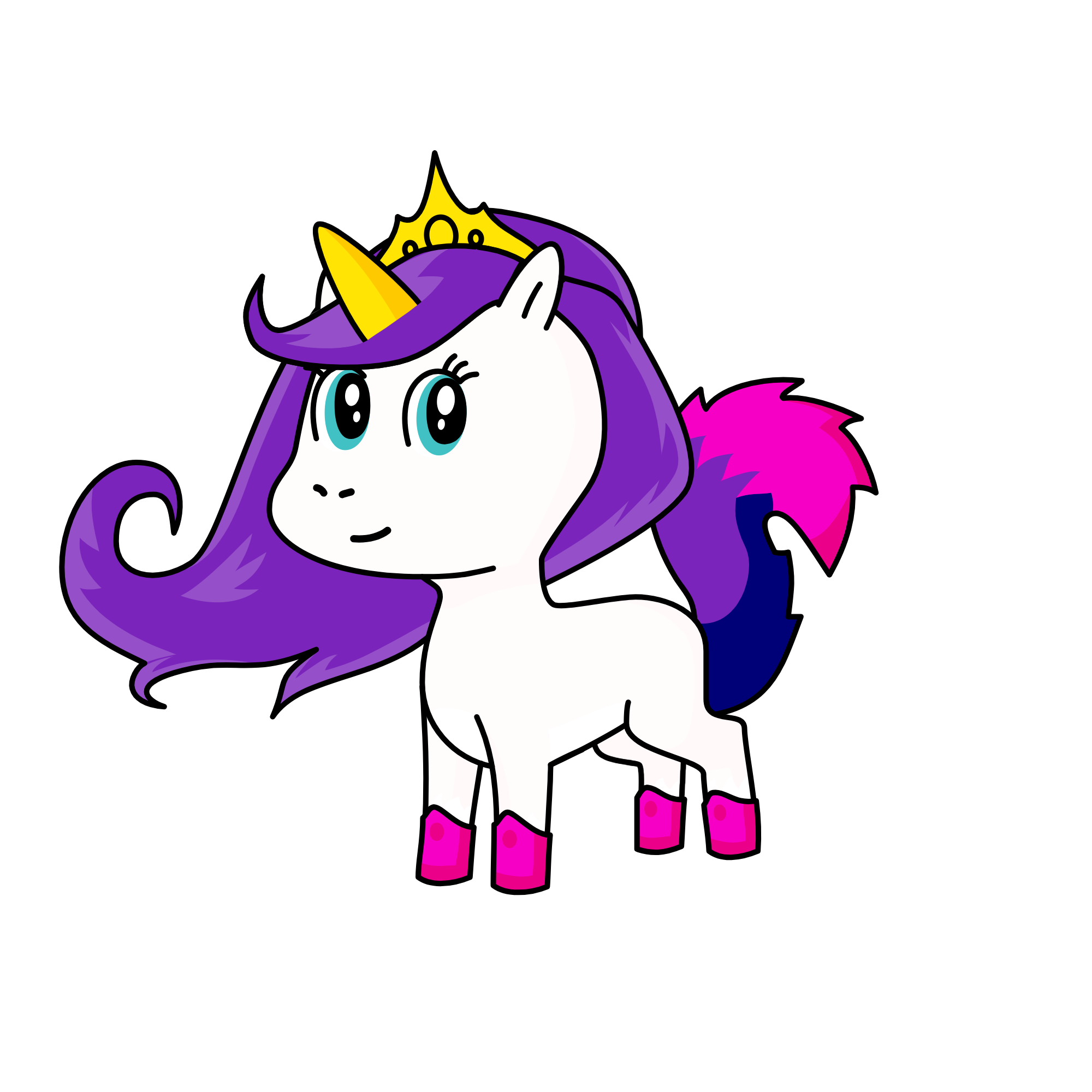 Angel, the unicorn