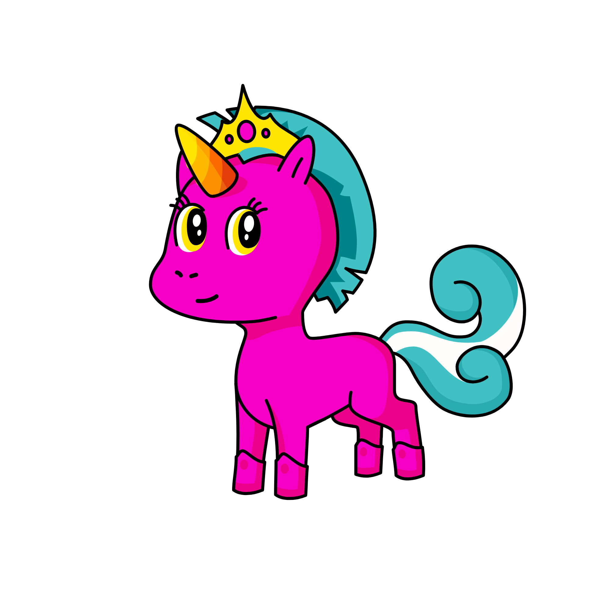 Nessy, the unicorn