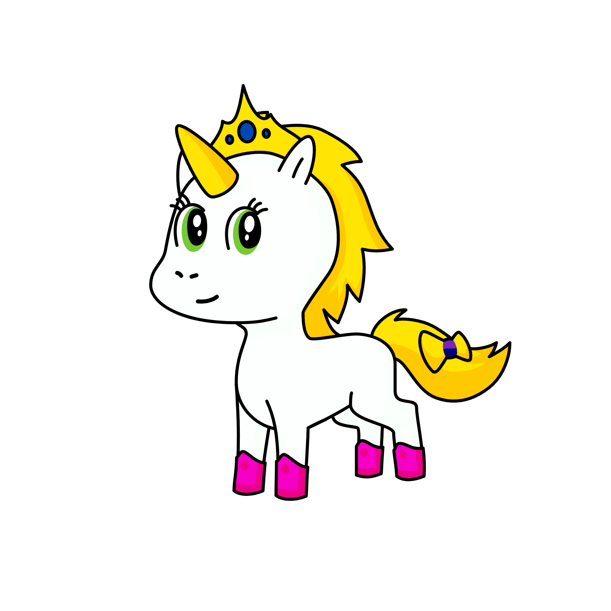 Emily, the unicorn