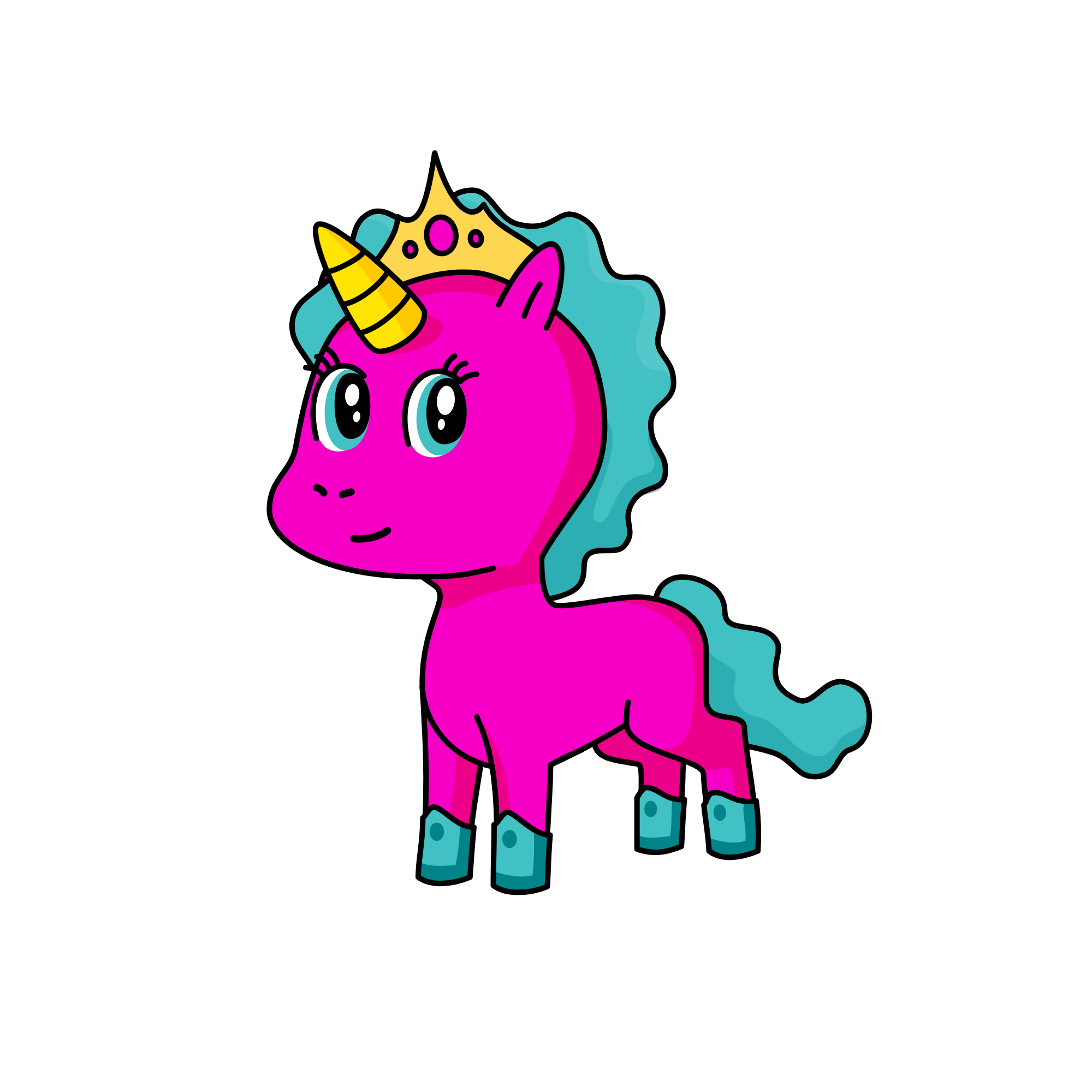 Smarty, the unicorn
