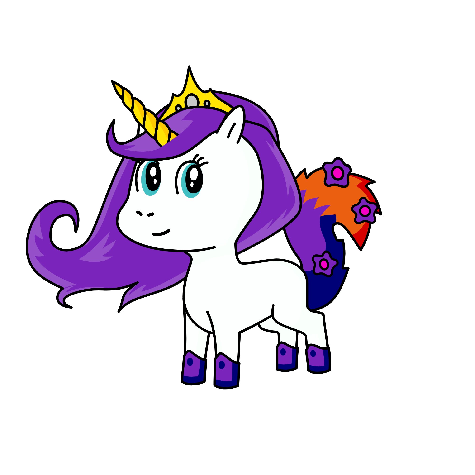 Lilly, the unicorn