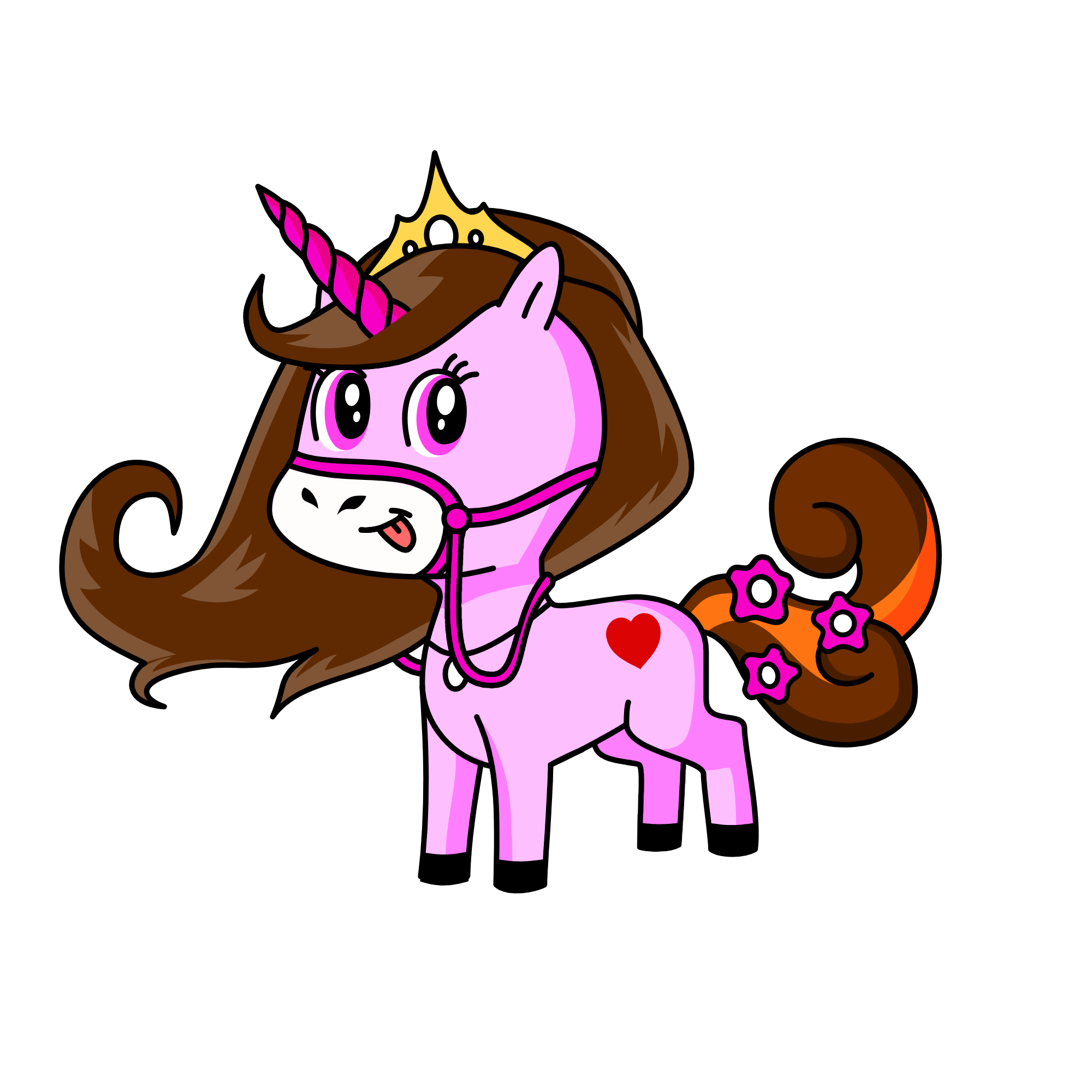 Addison, the unicorn