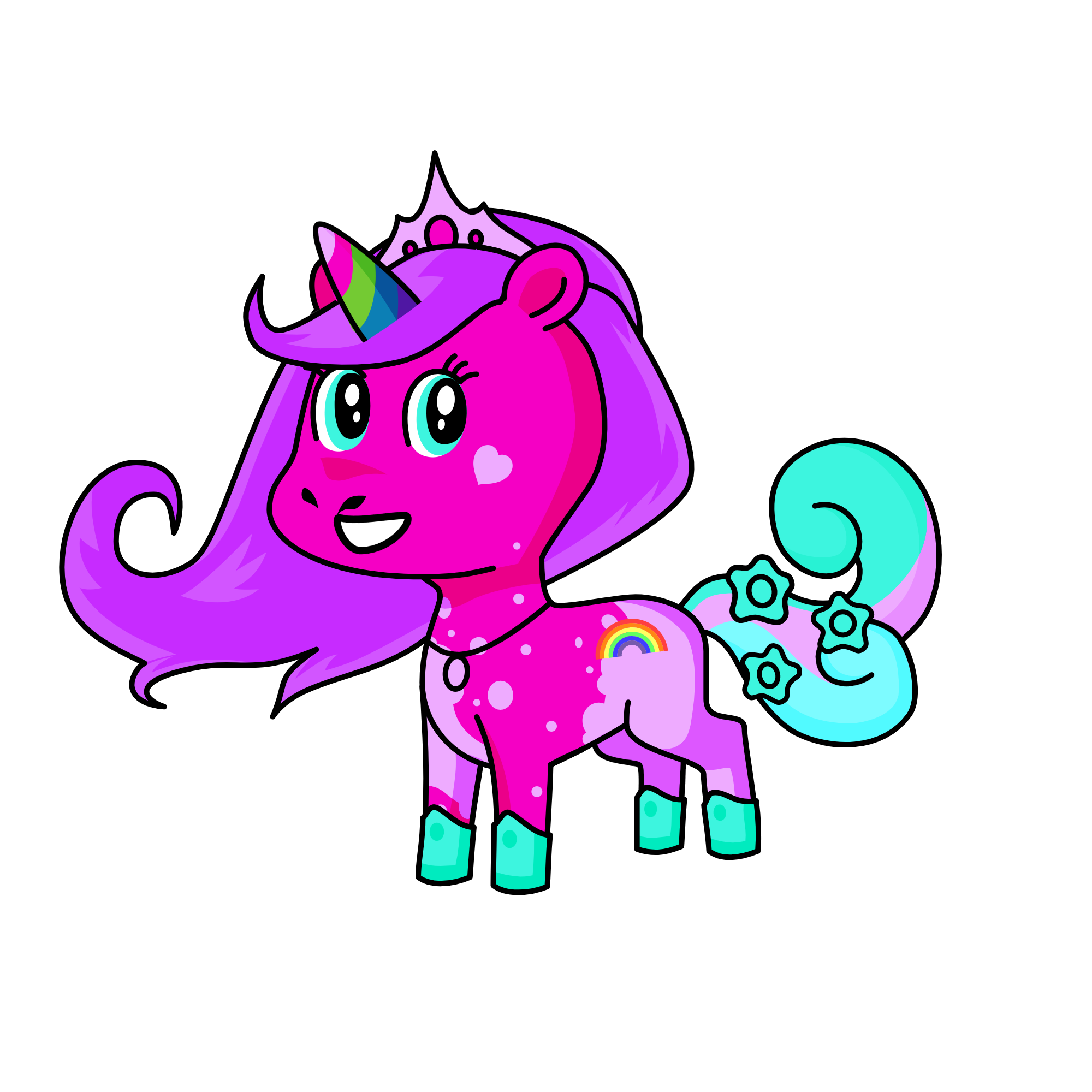 Rosie princess , the unicorn