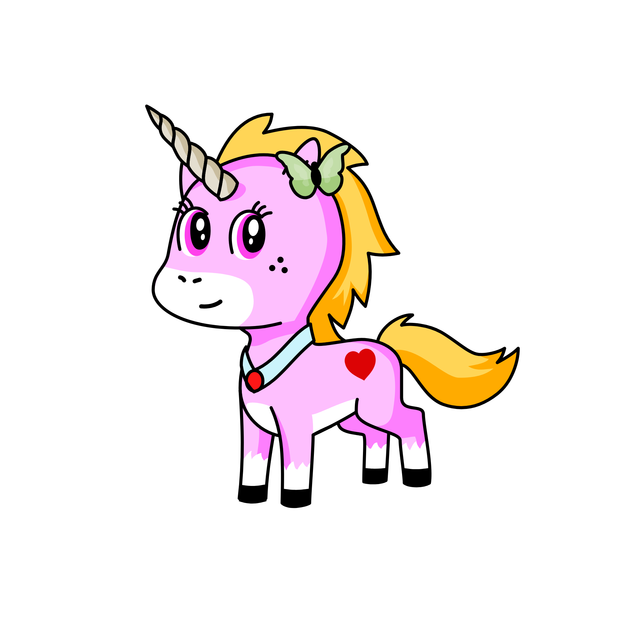 Mila, the unicorn