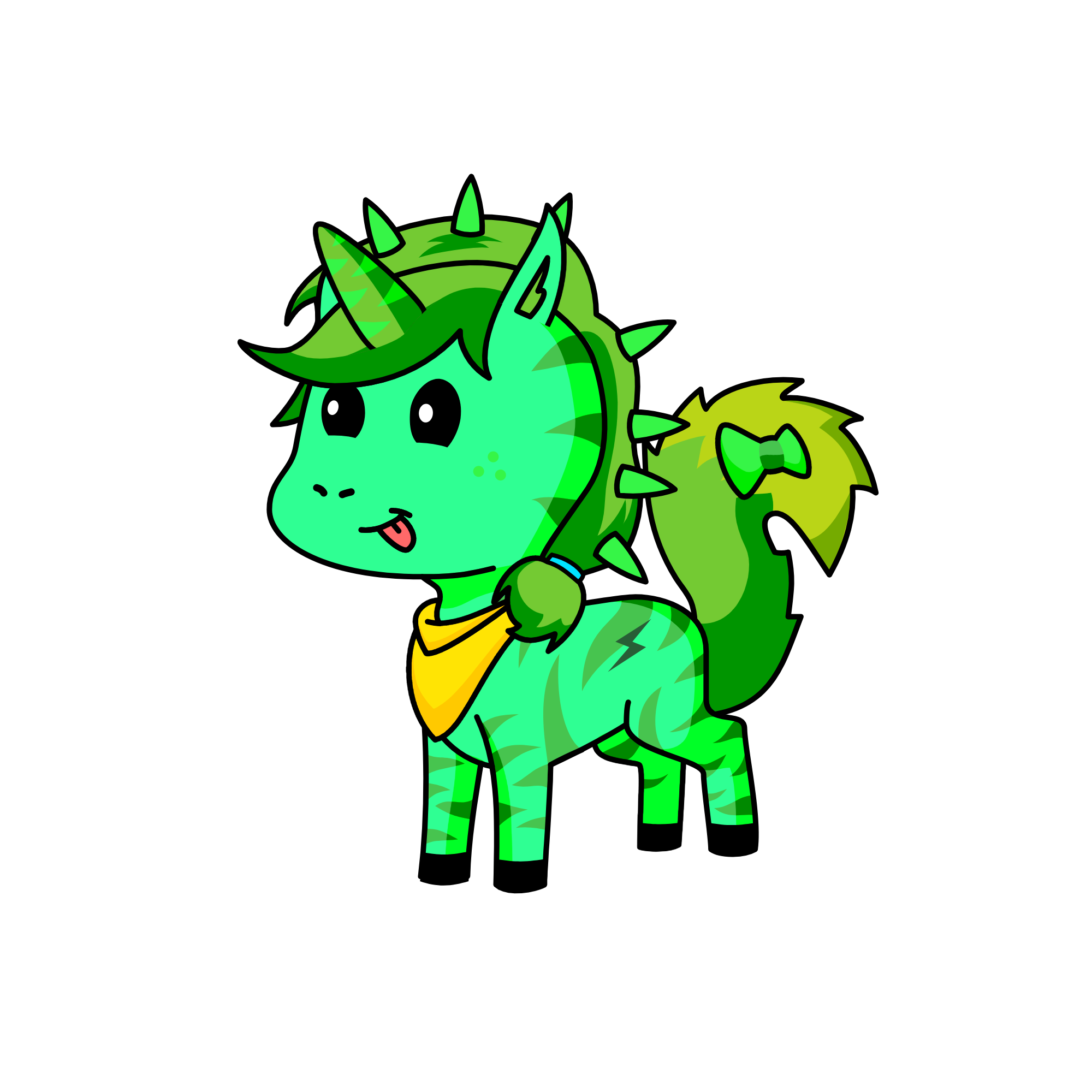 Bloom, the unicorn