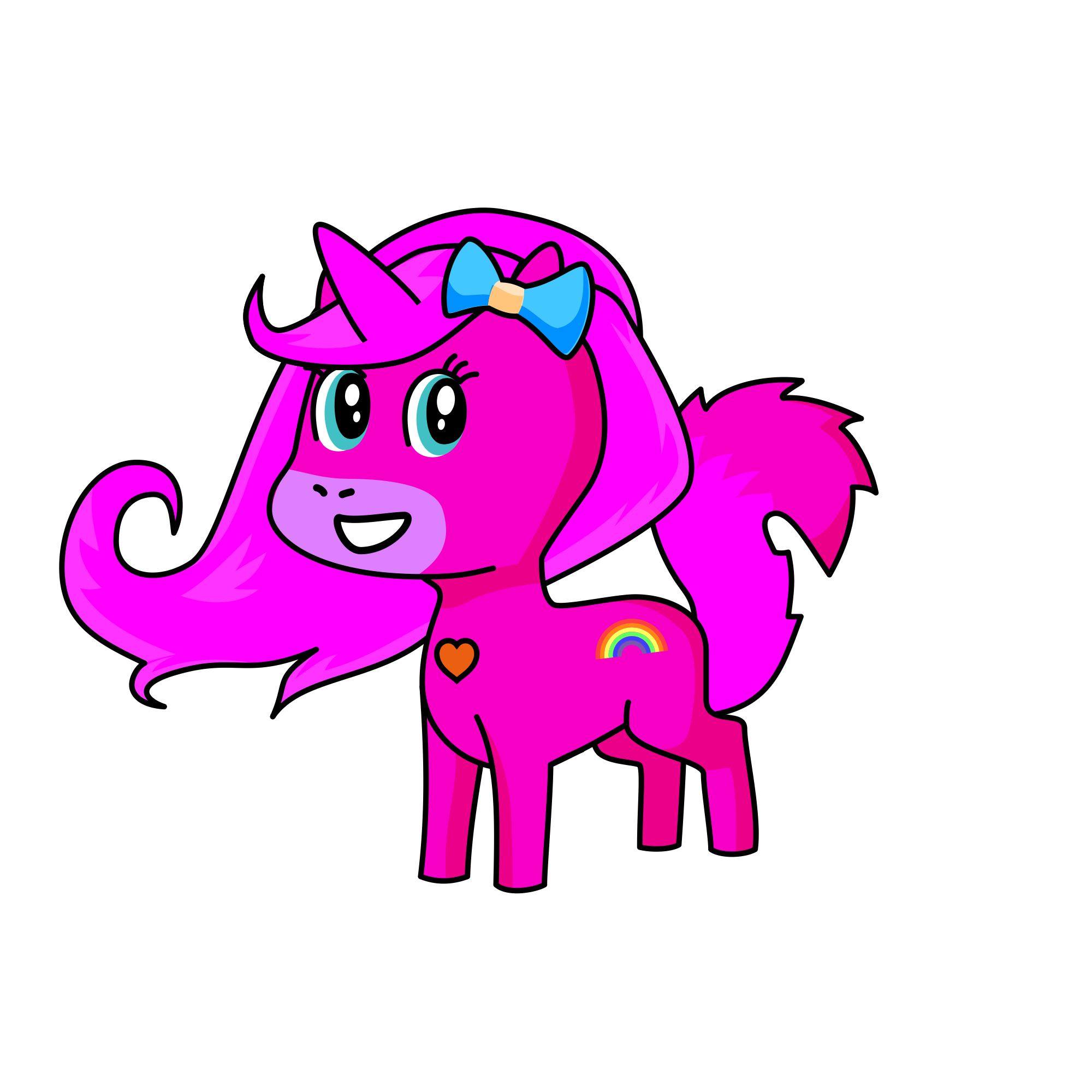 Pounkpie, the unicorn