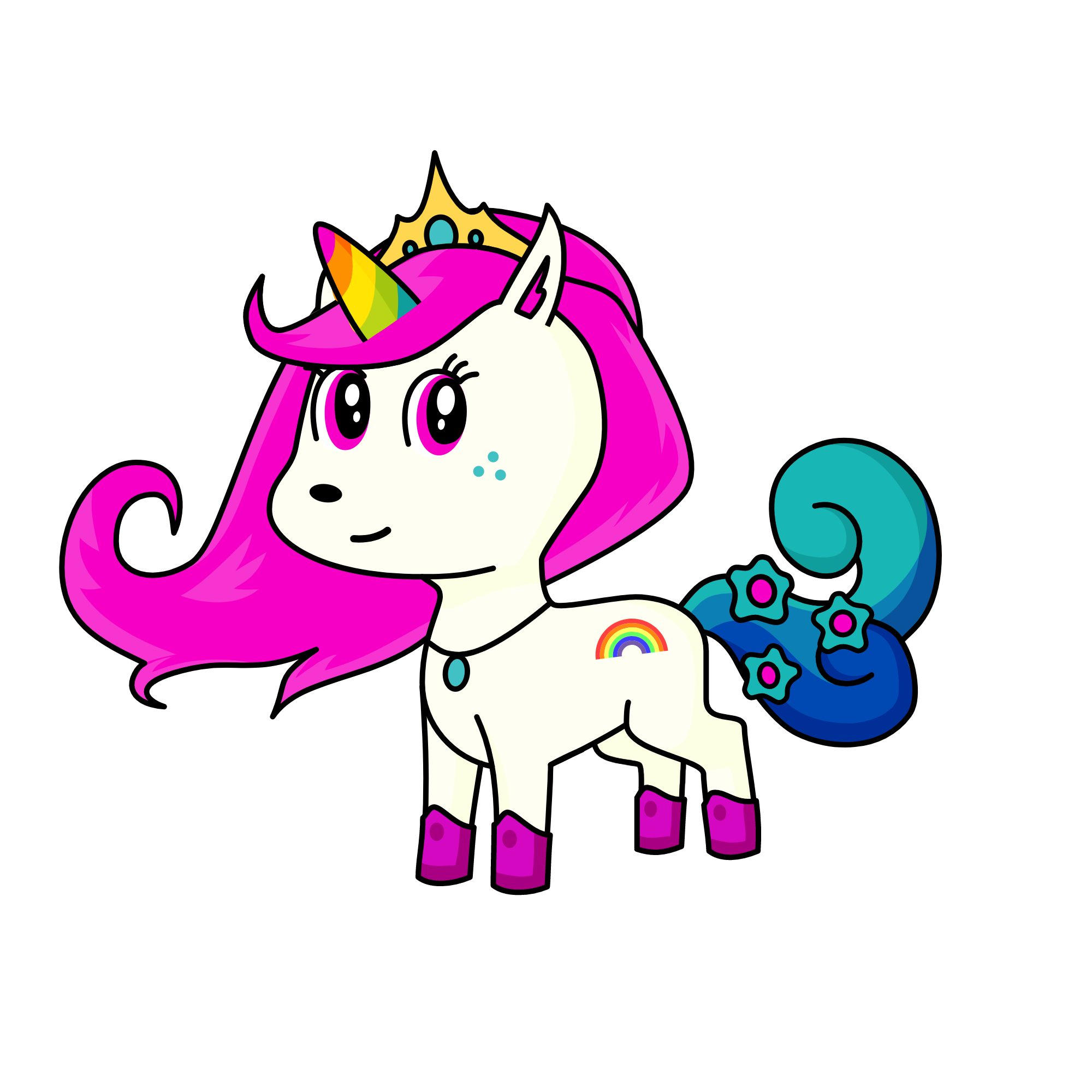 corn, the unicorn
