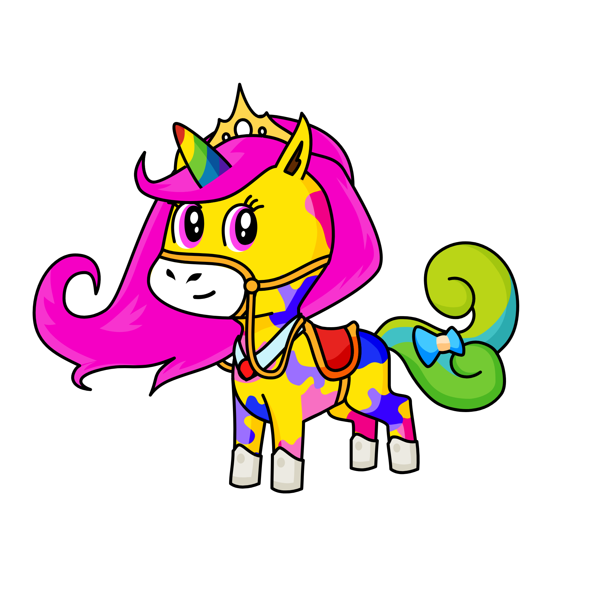 princess, the unicorn