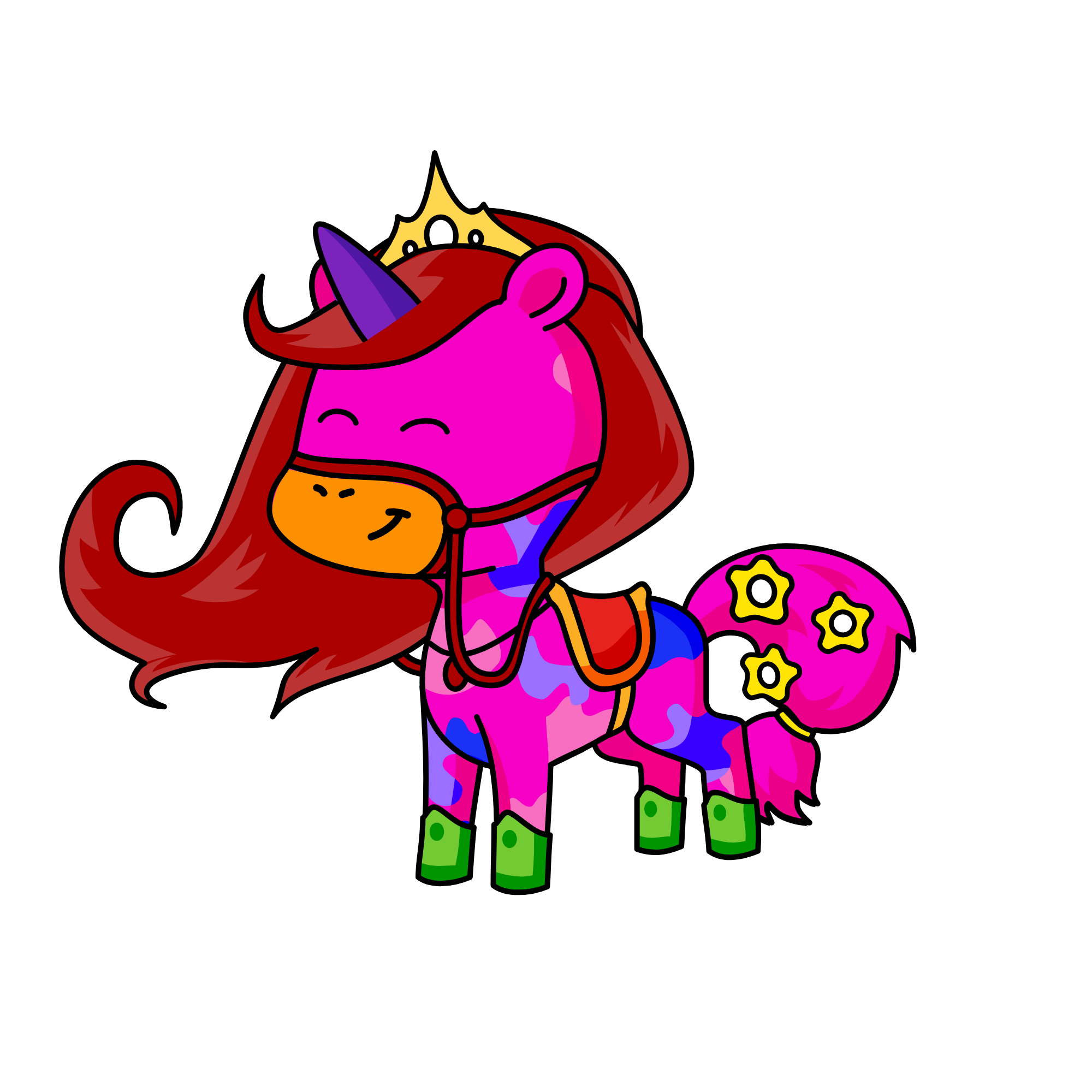 Buttercup, the unicorn