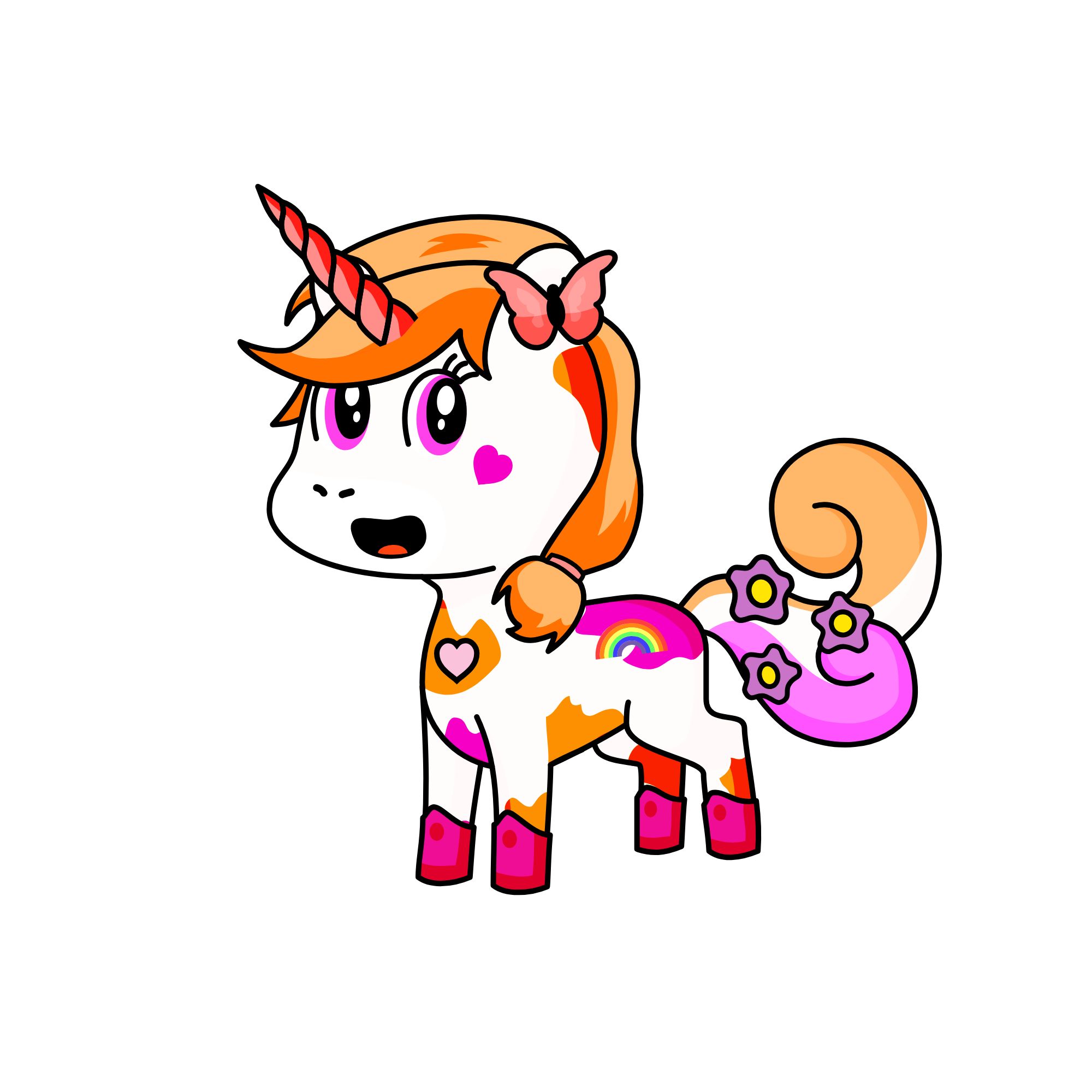 Silly, the unicorn