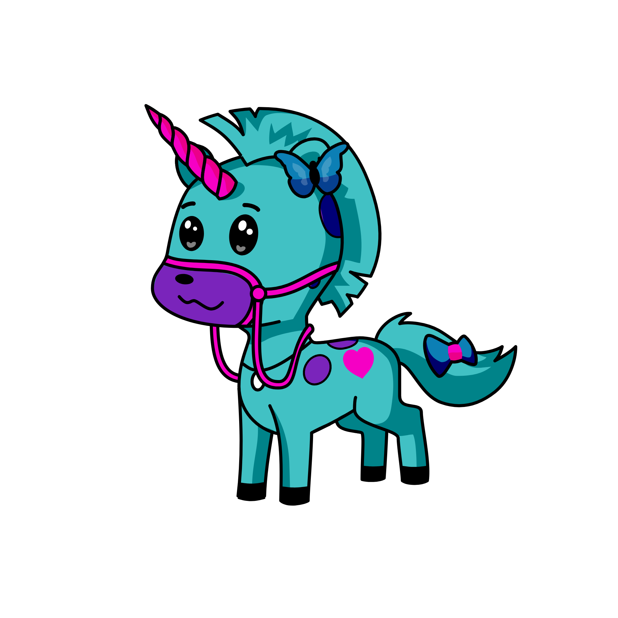 Sunny, the unicorn