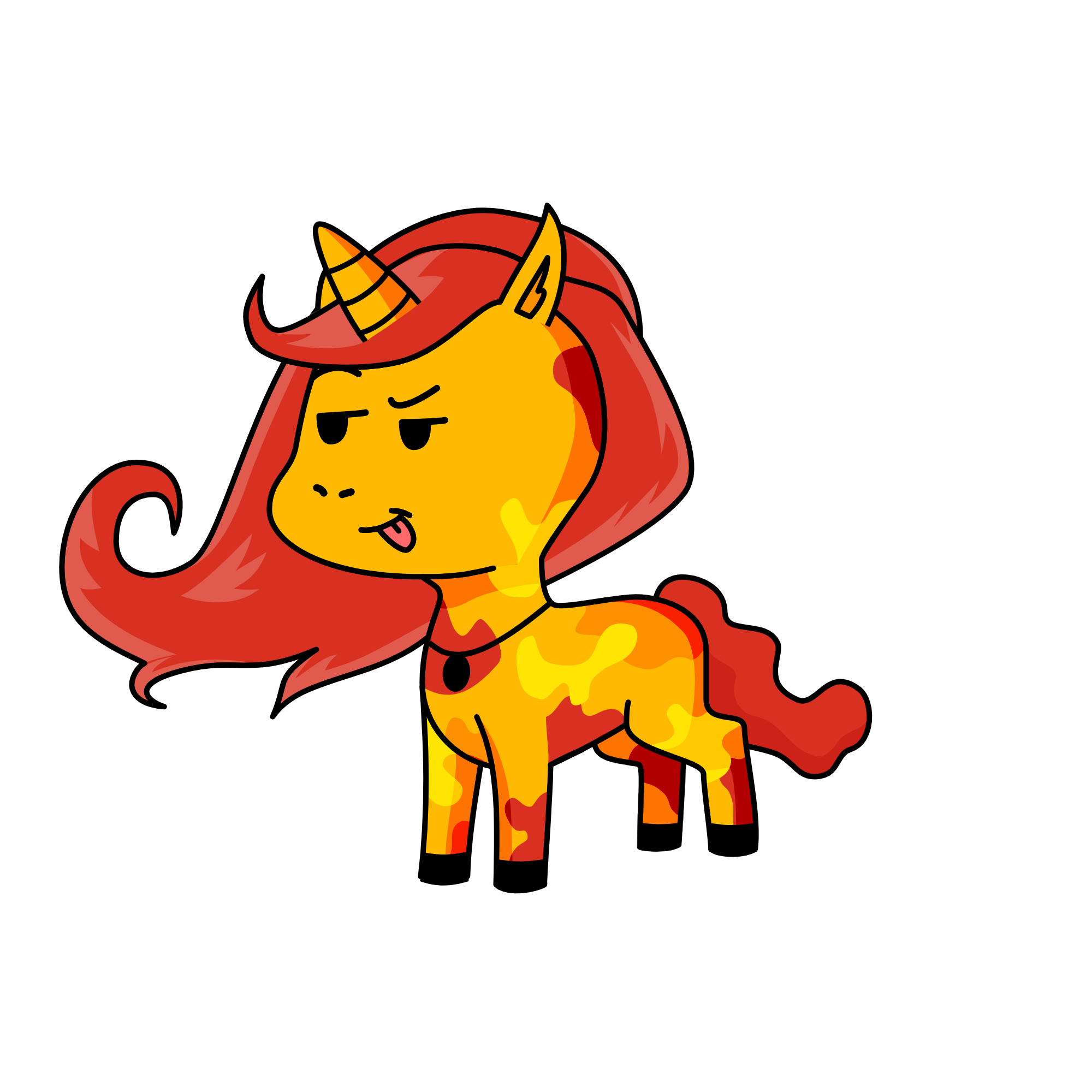 funky fart, the unicorn