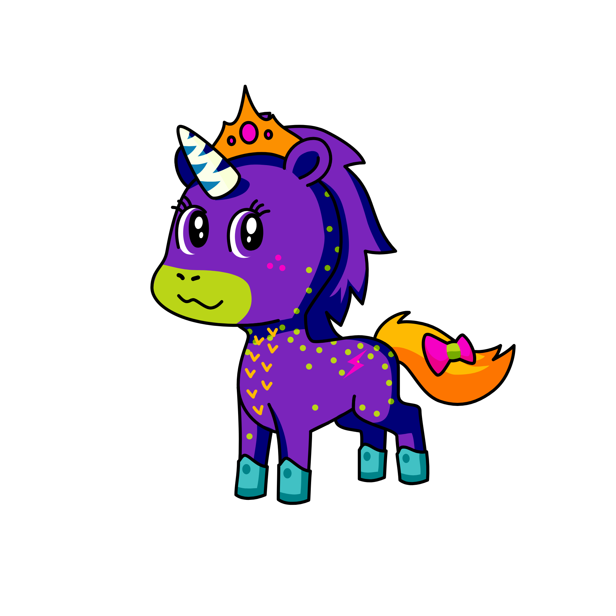 Princess Prissy, the unicorn