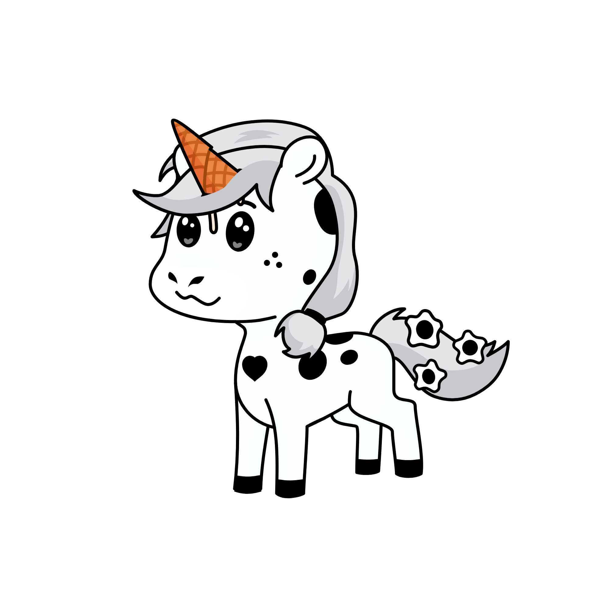 Cookies N' Cream, the unicorn
