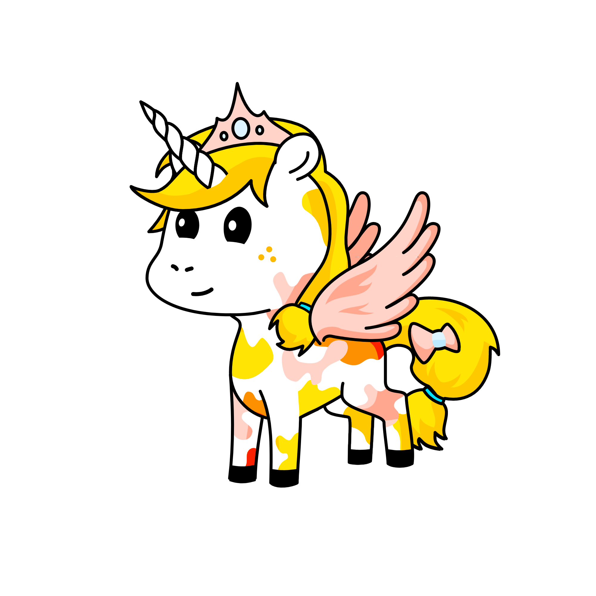 peaches, the unicorn