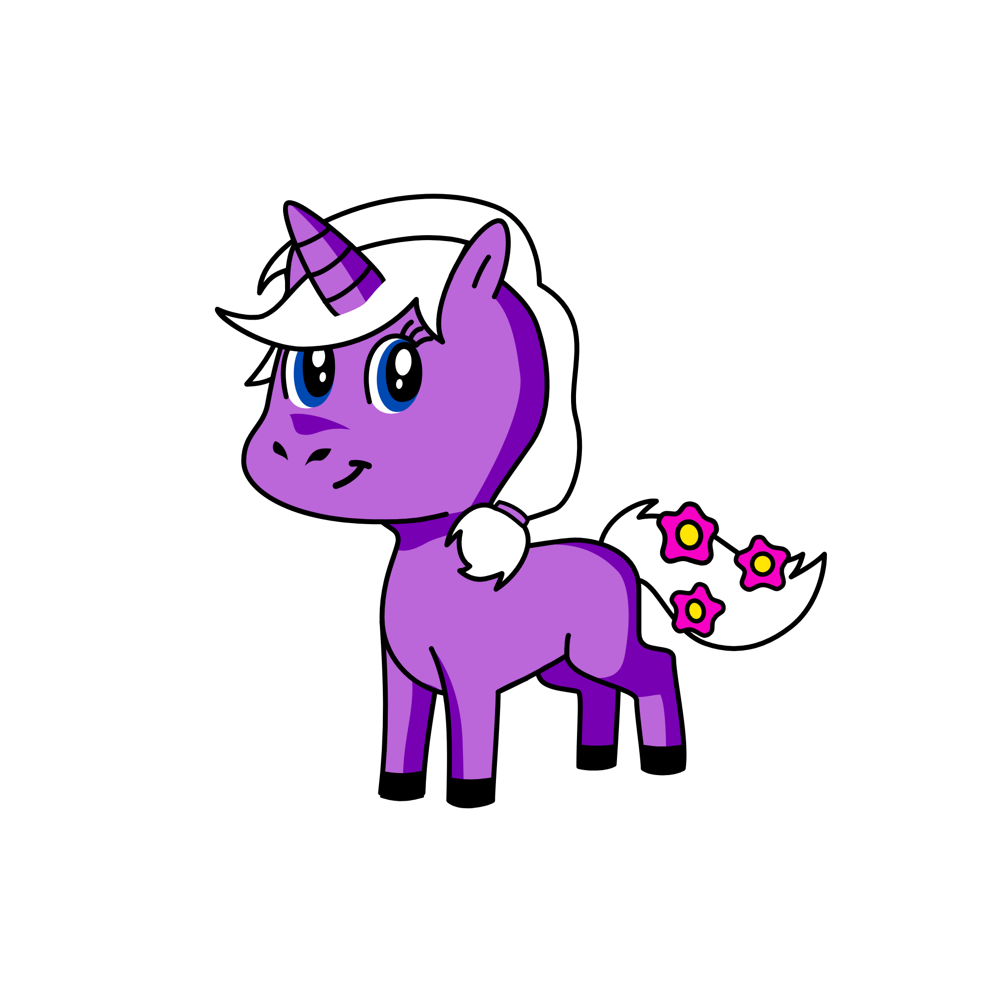 Moona, the unicorn