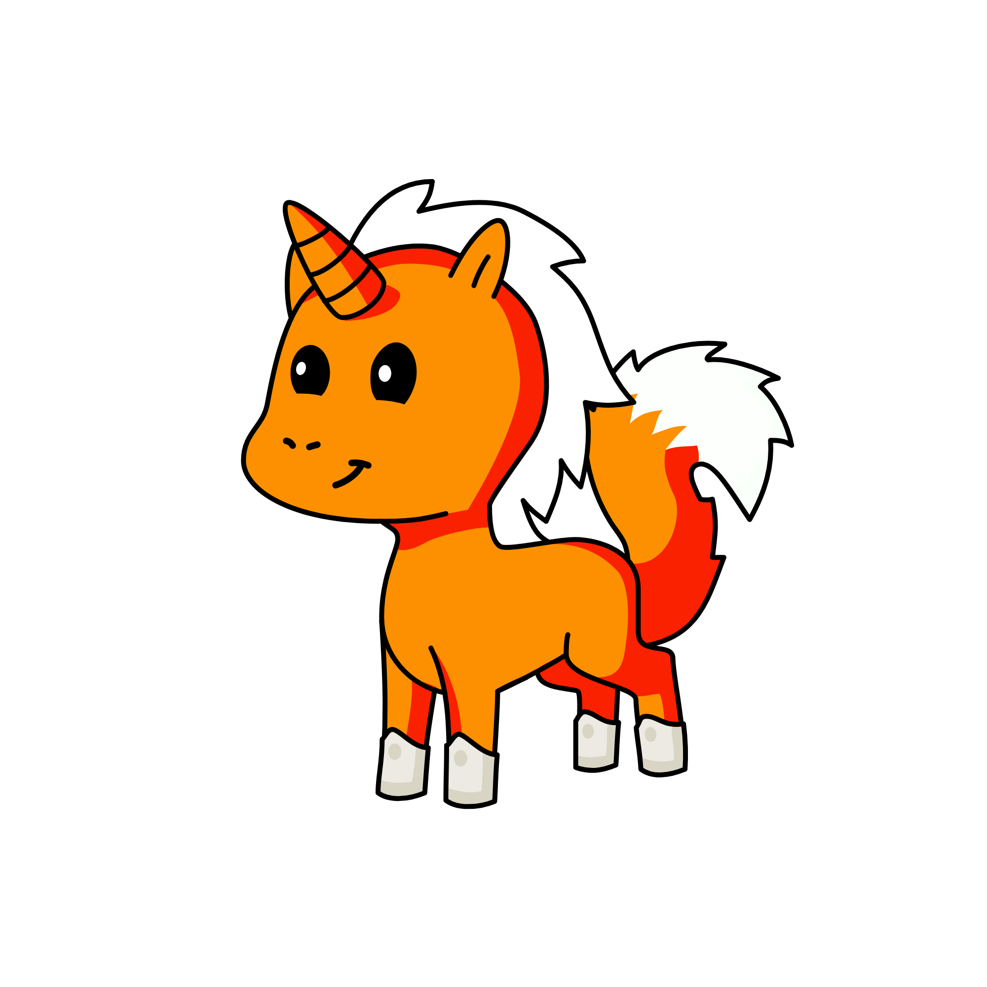 Pretzle, the unicorn