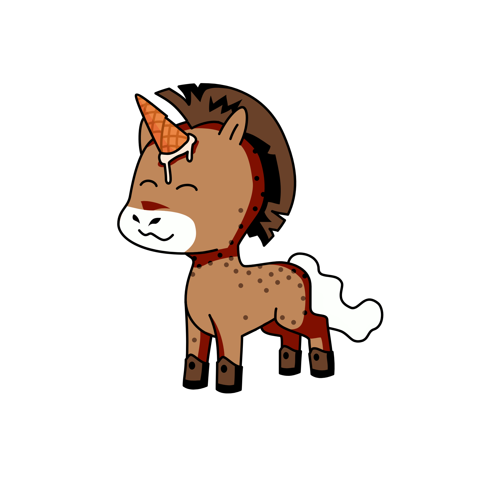 Rocky Road, the unicorn