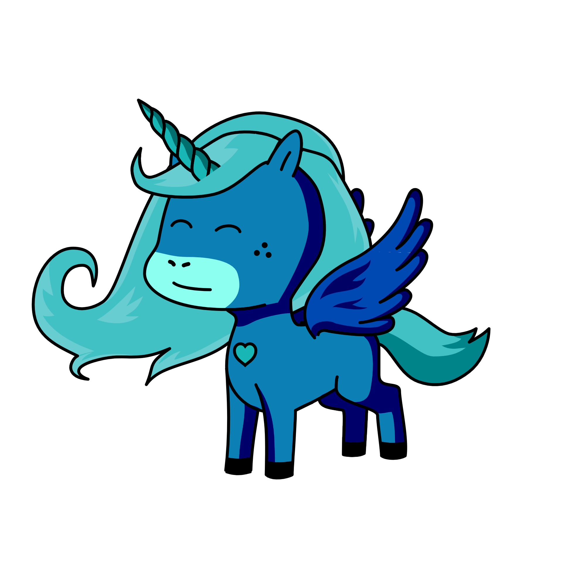 Sky Sparkle, the unicorn