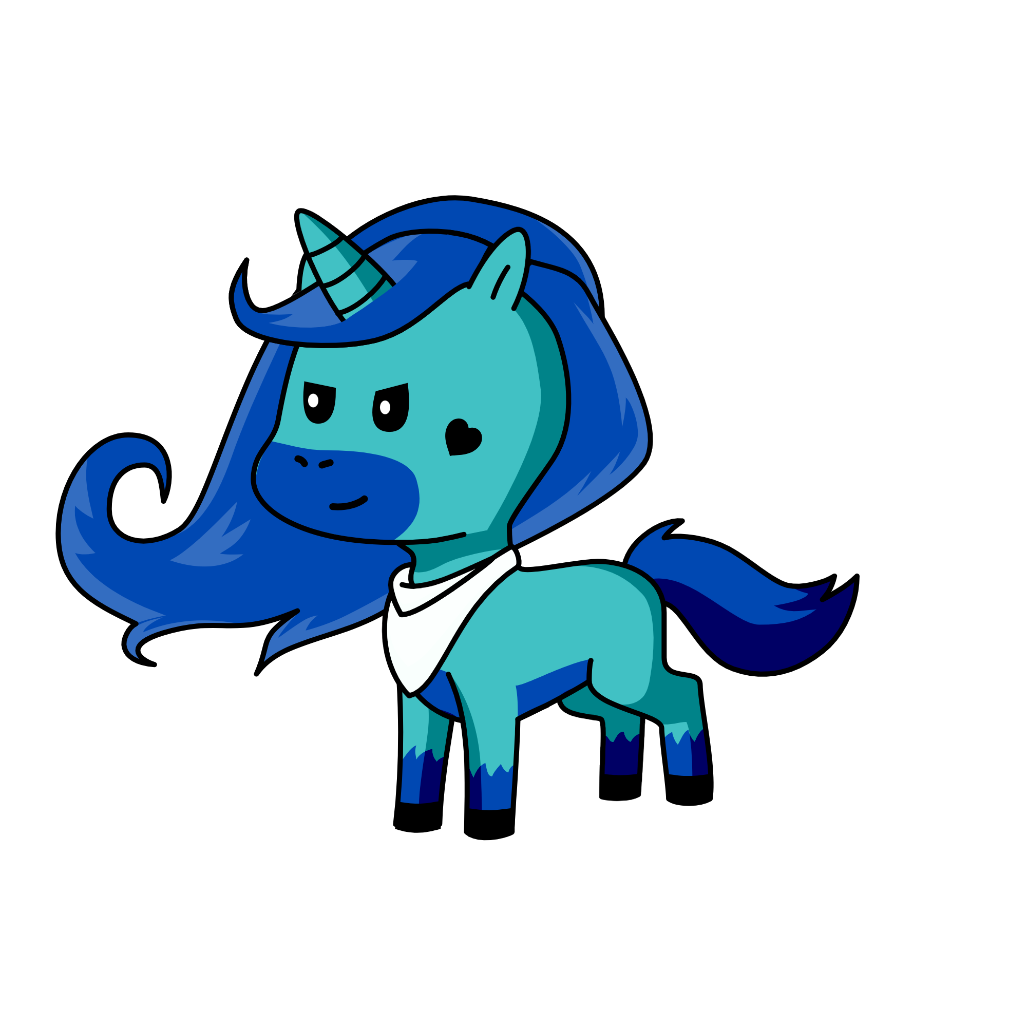 shadow milk, the unicorn