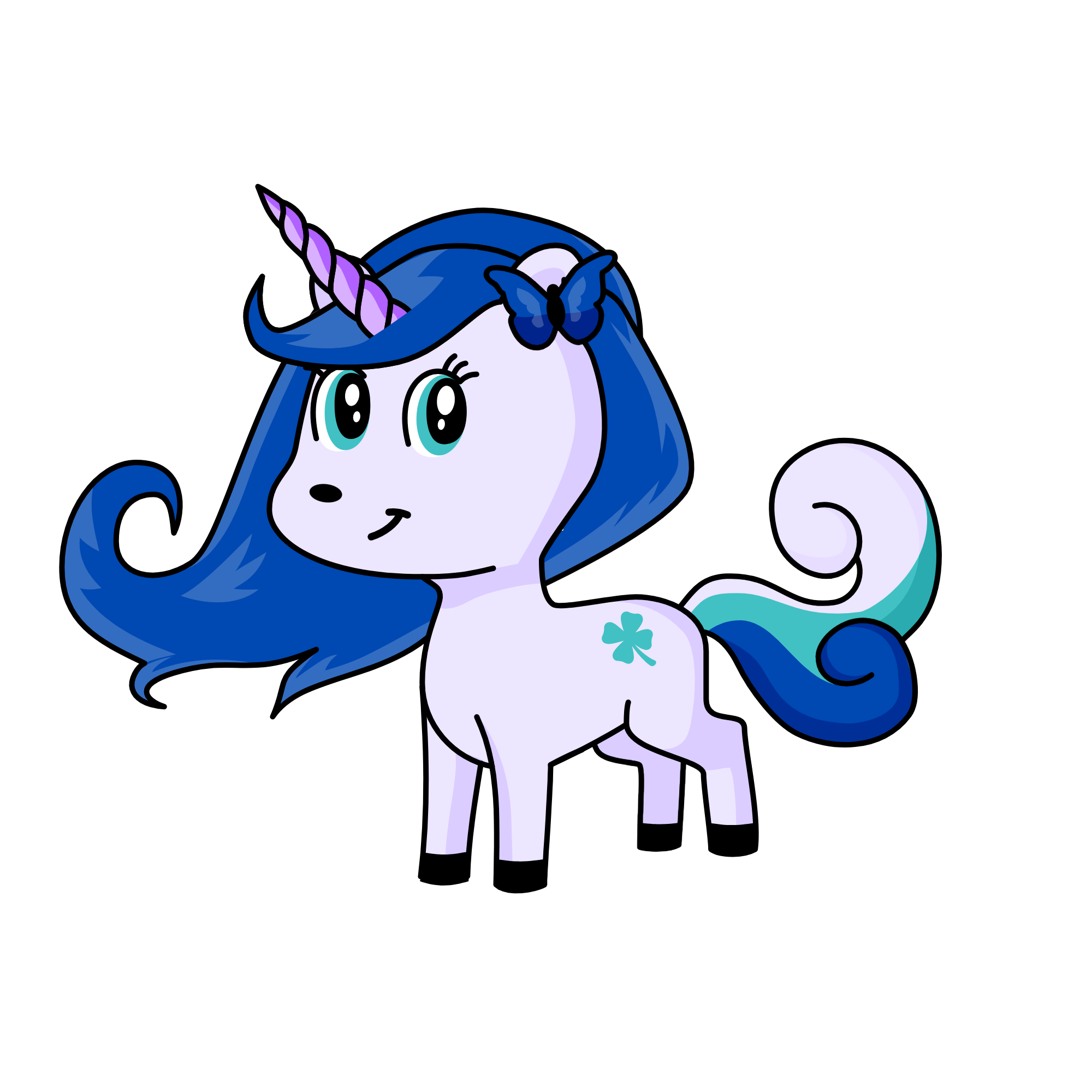 snow flake, the unicorn