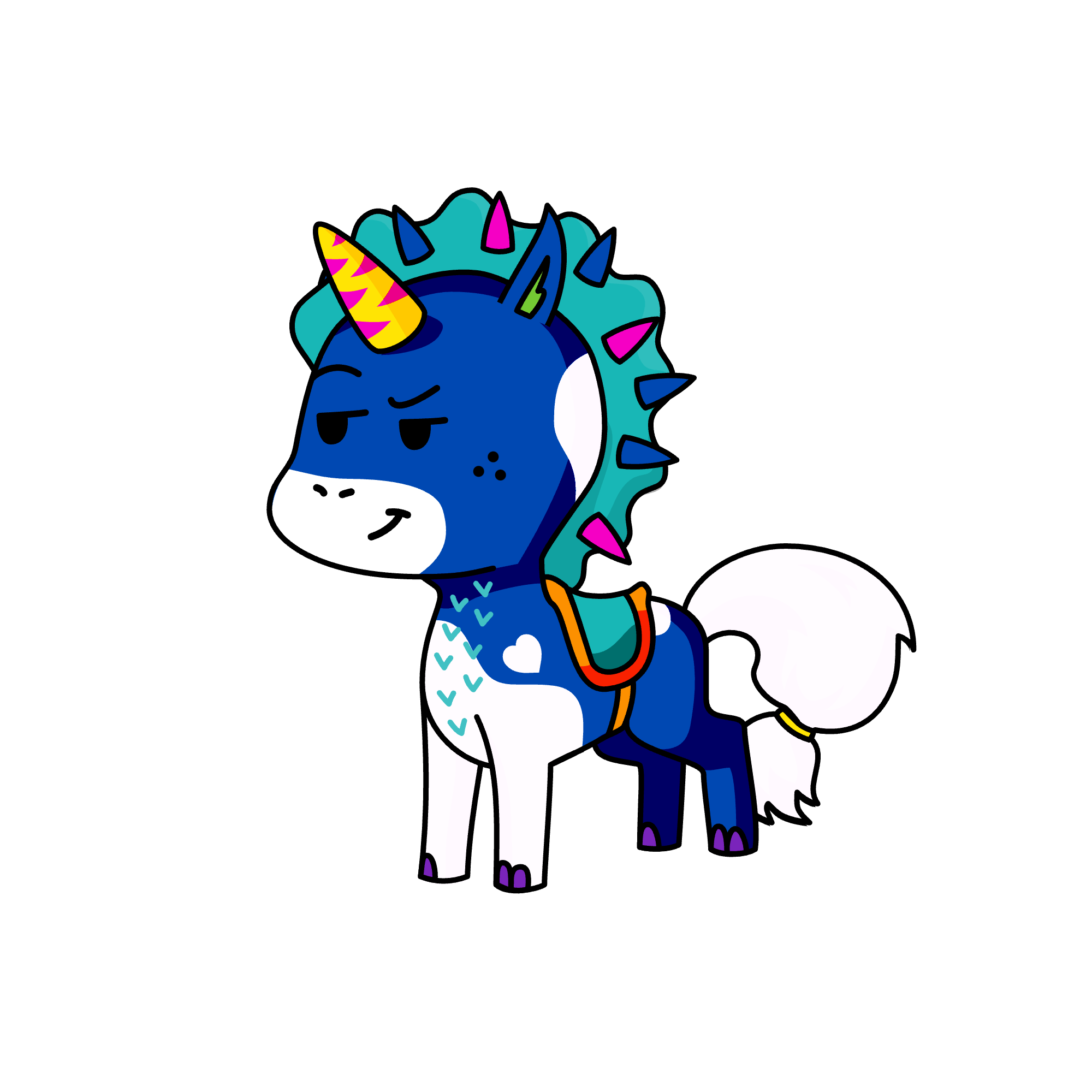 Freaky, the unicorn
