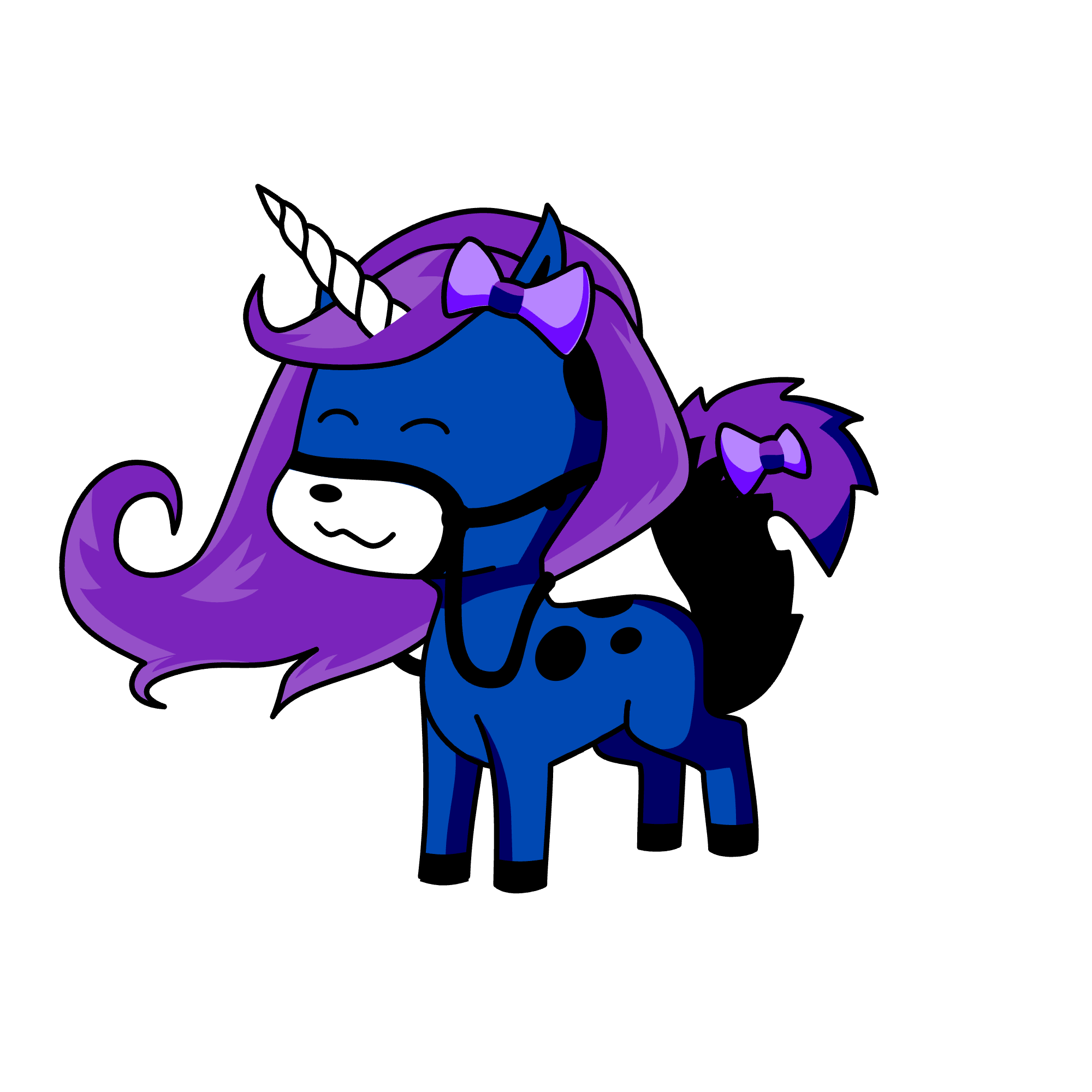 Moonlight, the unicorn