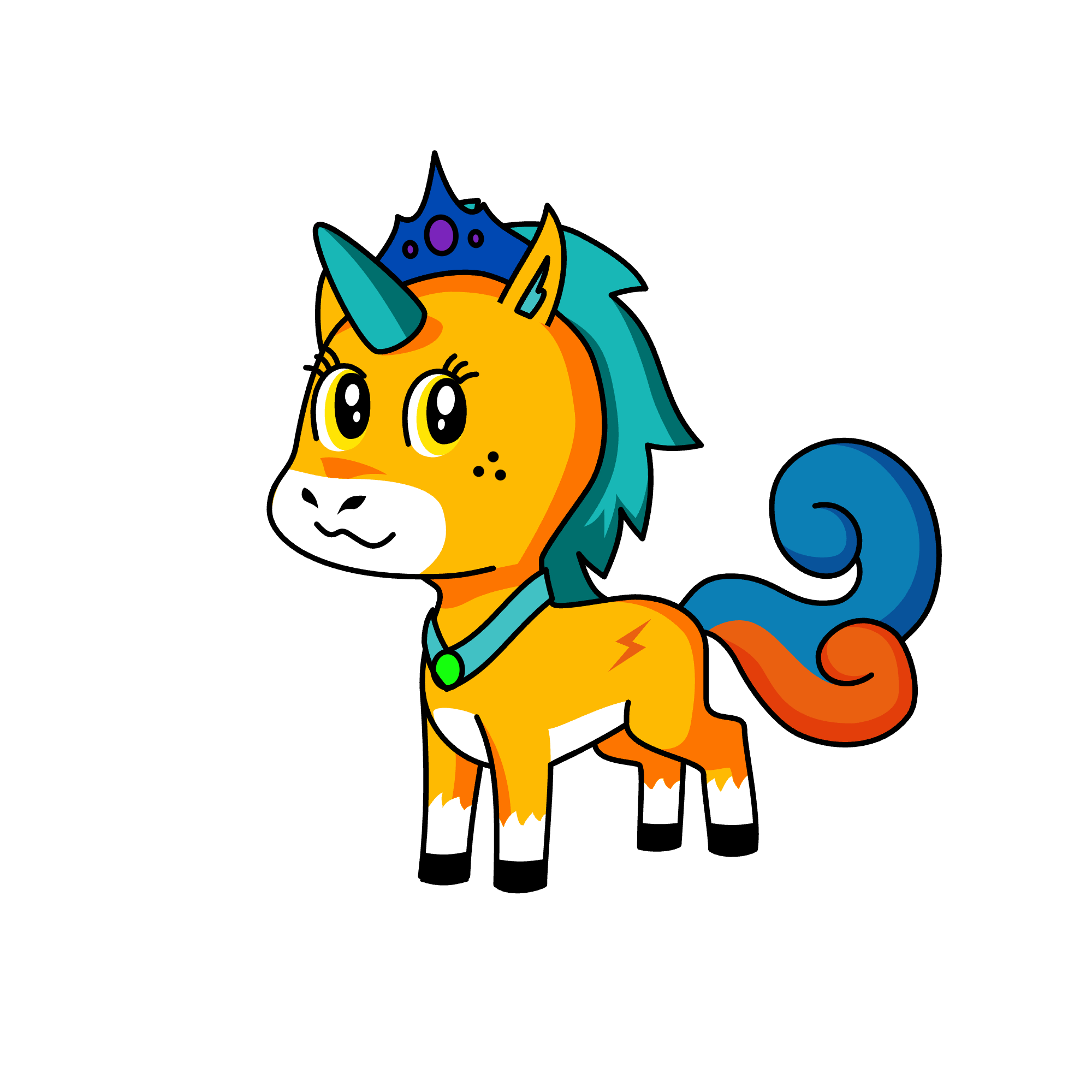 Princess Bellacorn, the unicorn