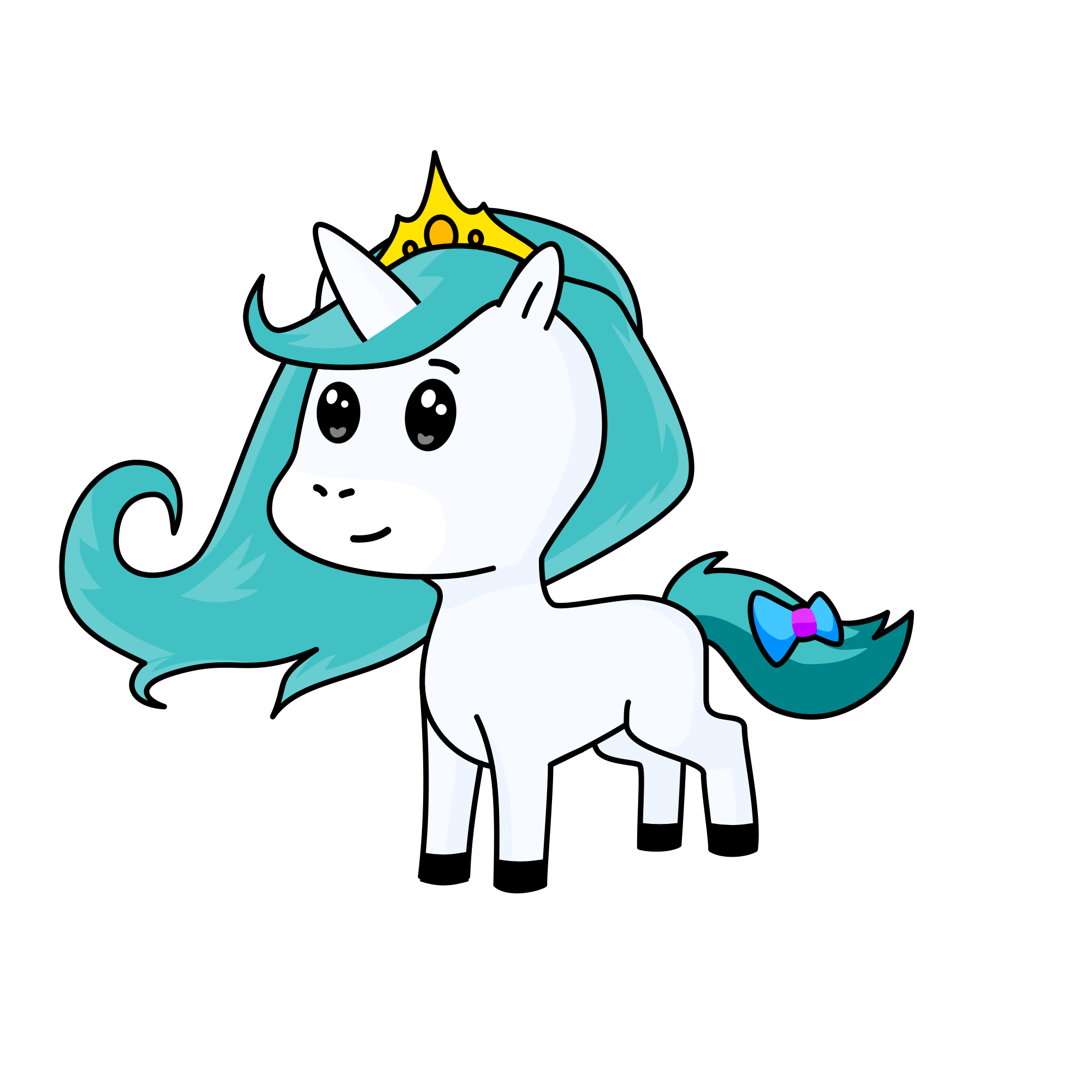 Princess Celestia, the unicorn