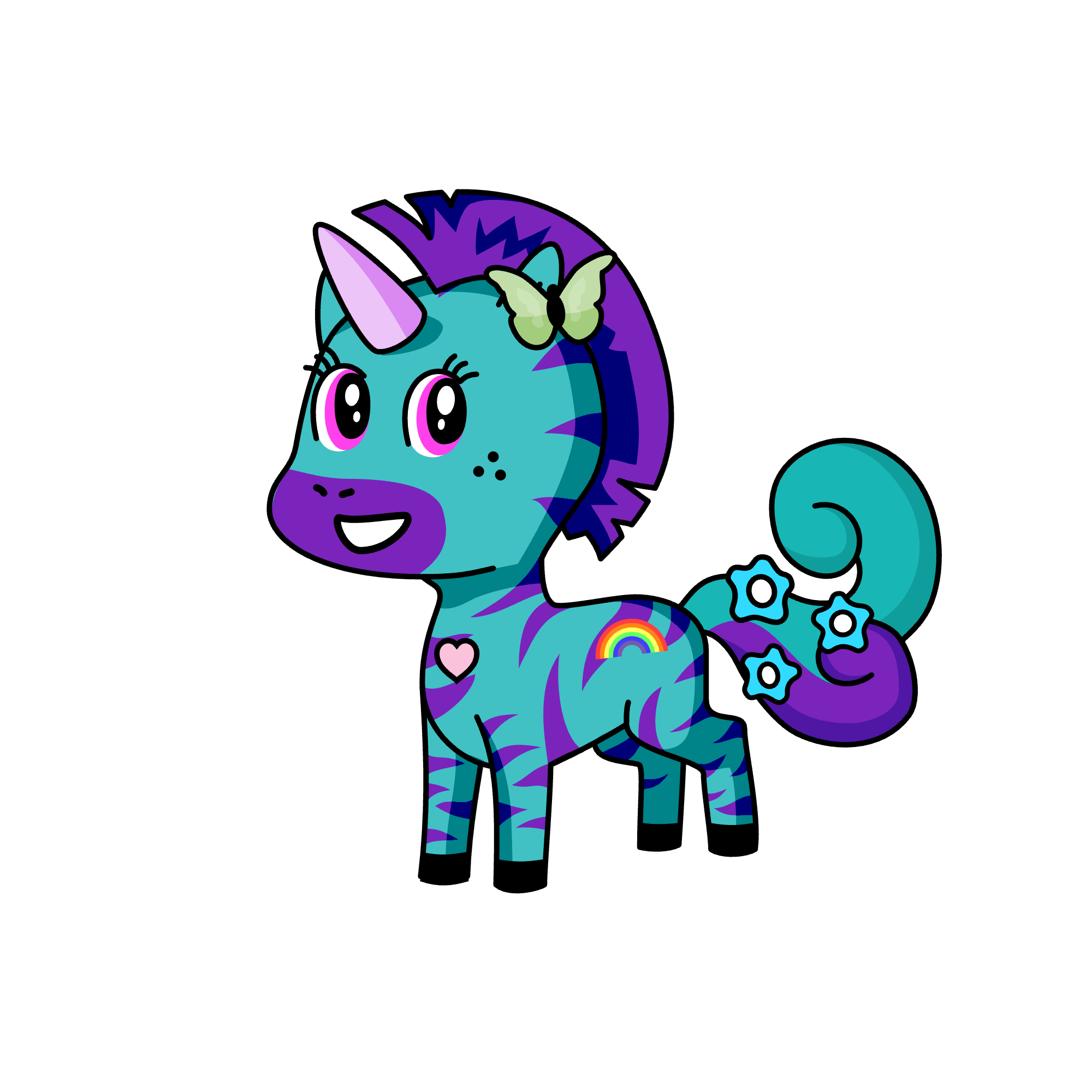 Jade, the unicorn