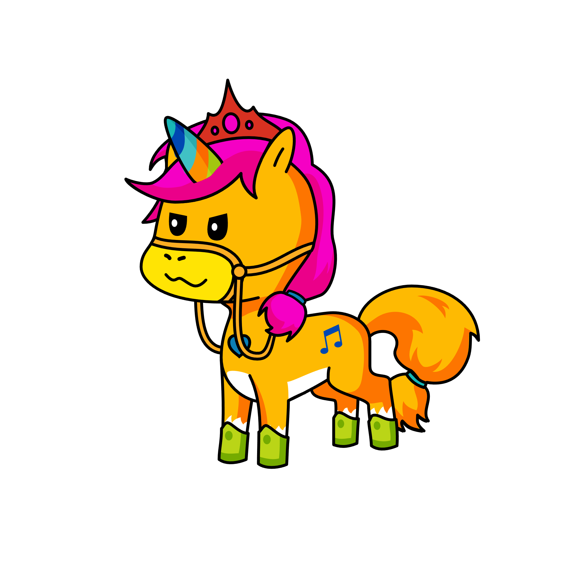 Eeee, the unicorn
