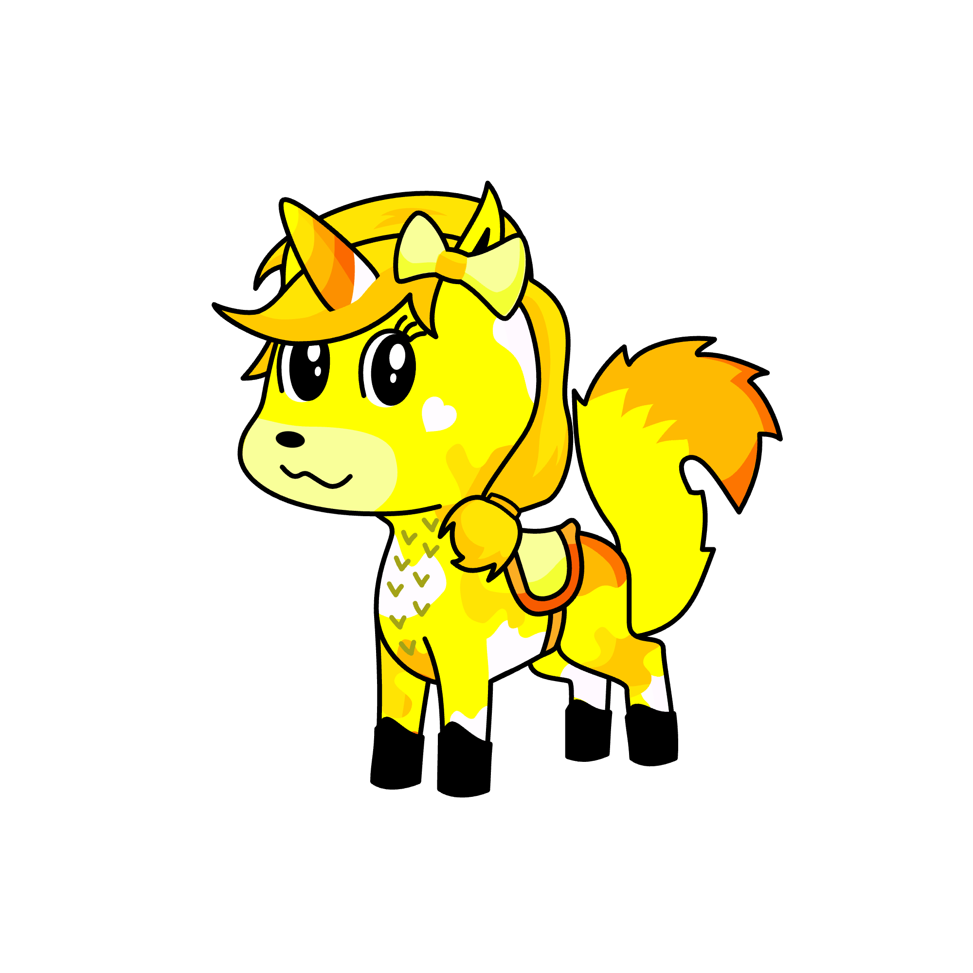 Candycorn, the unicorn