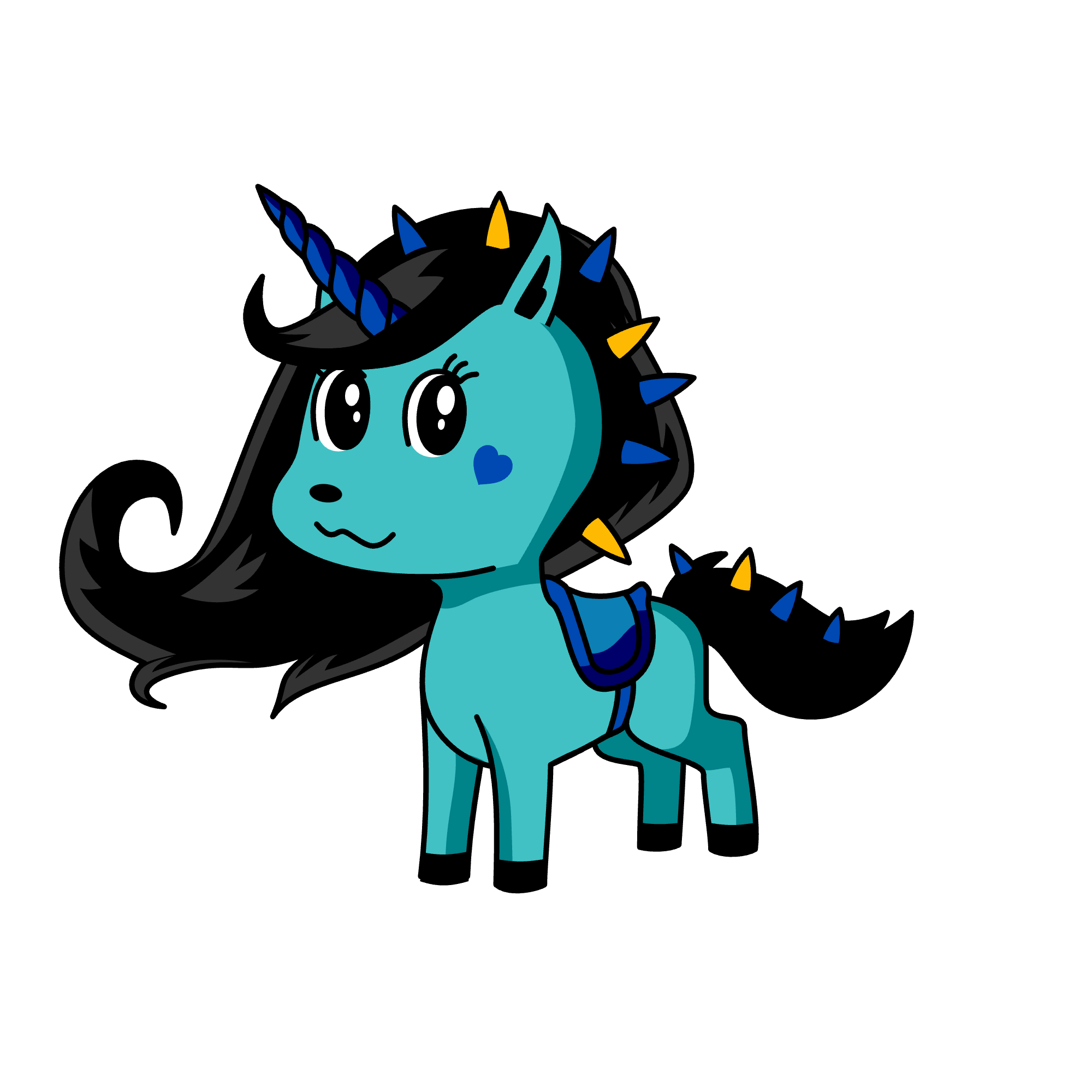 Cacababy, the unicorn