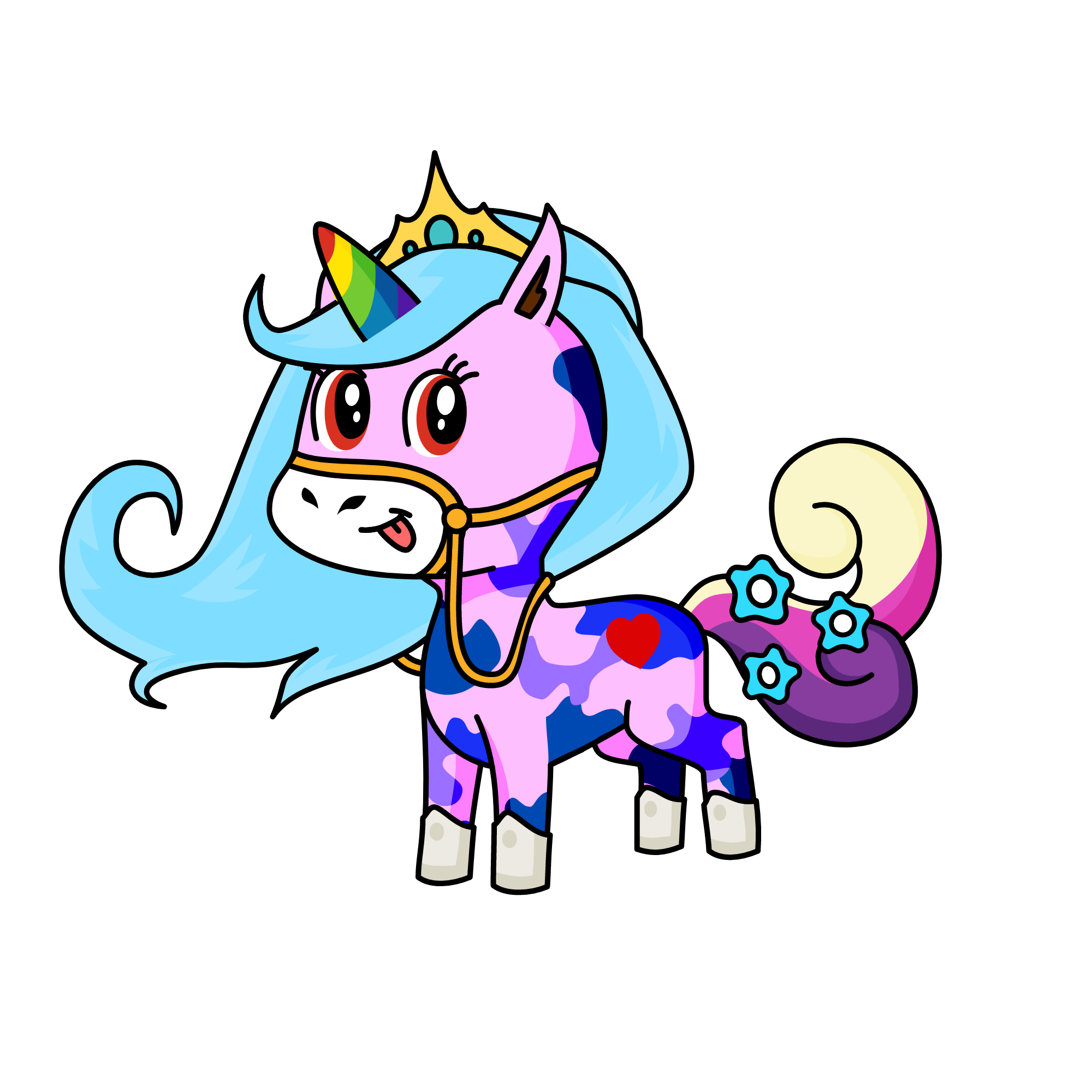 lindinha, the unicorn