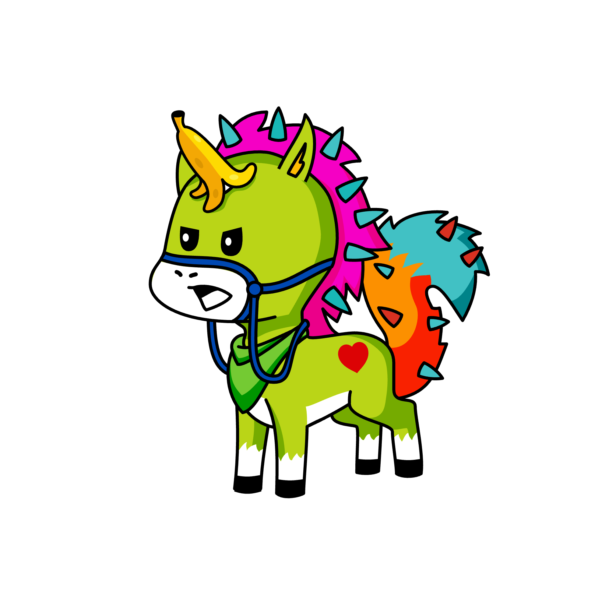"Cutest unicorn" isn't even fucking cute, the unicorn