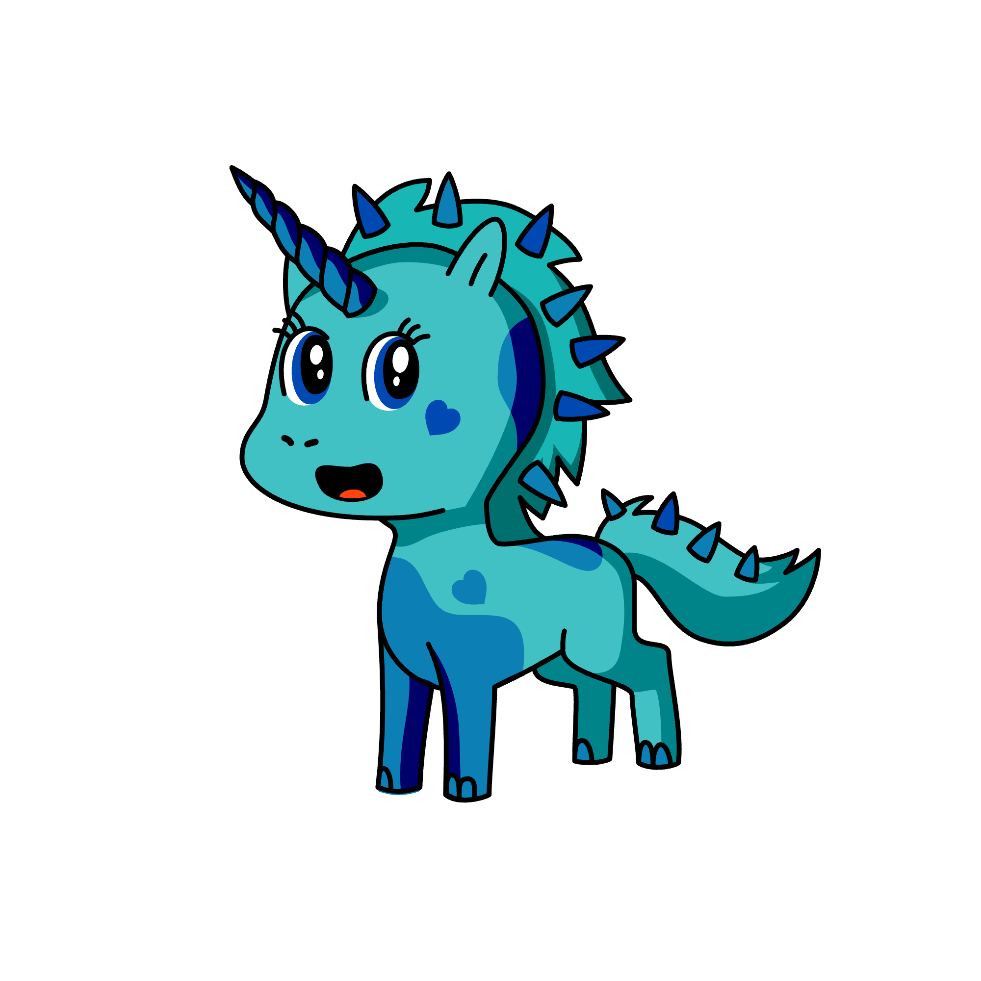 BLUUUUUUUUUUUUUUUUUU, the unicorn