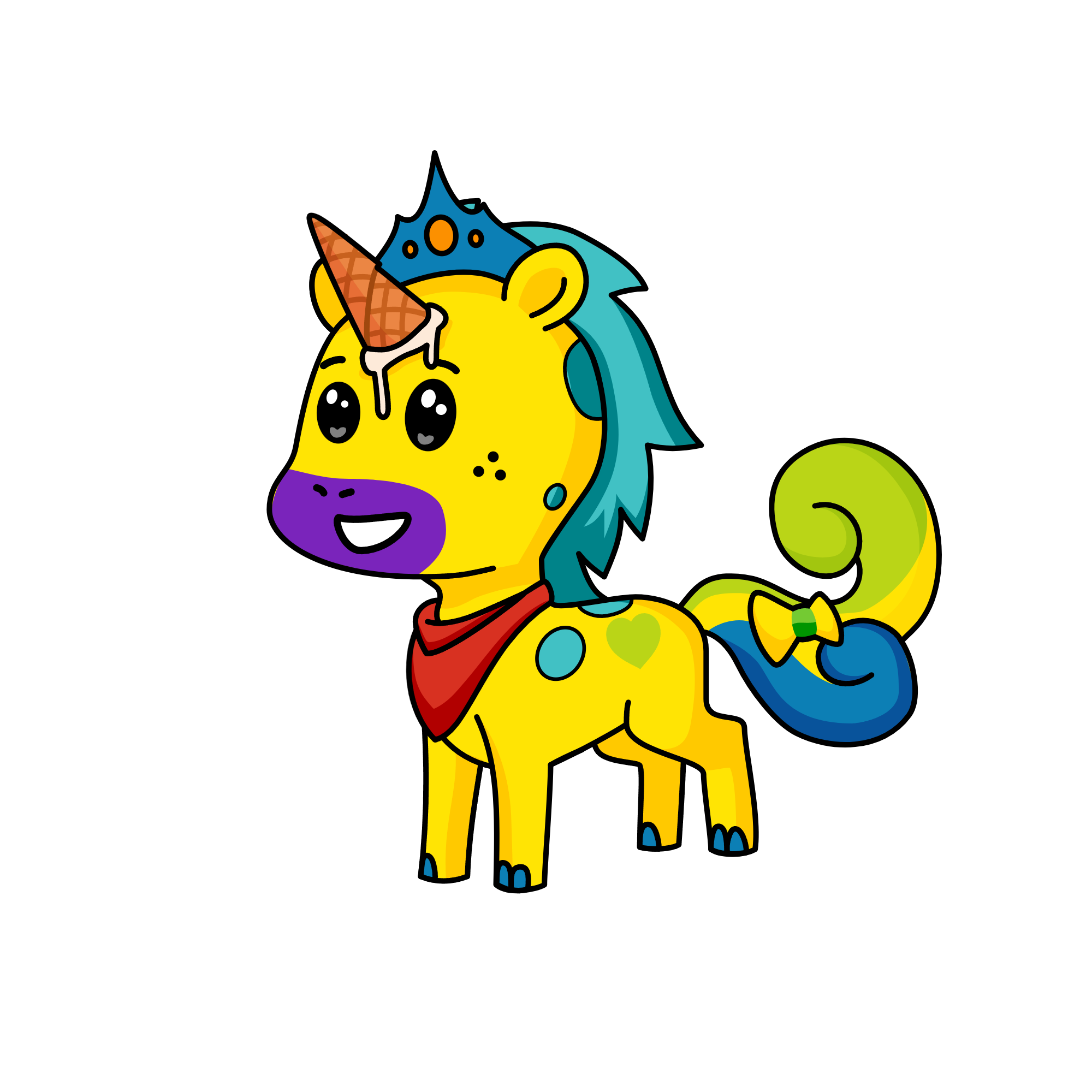 Silly, the unicorn