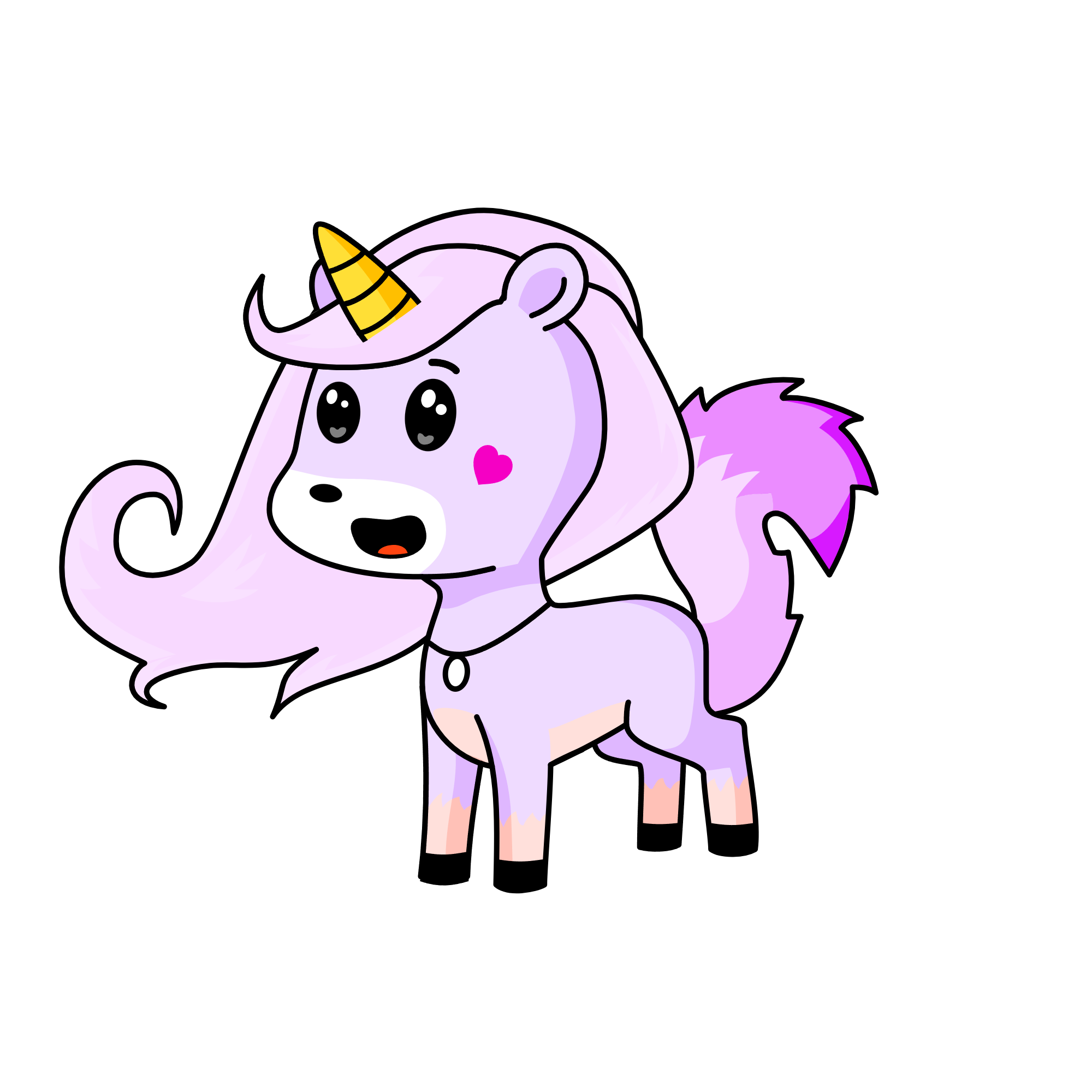 Meowyy, the unicorn