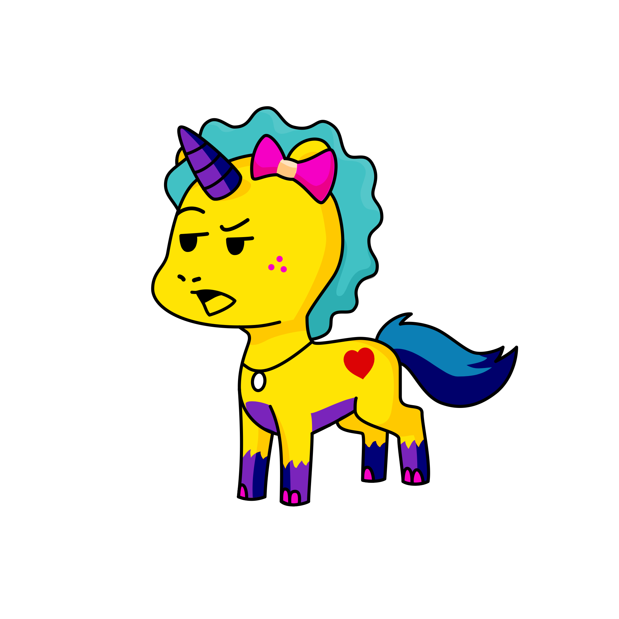Sternley, the unicorn