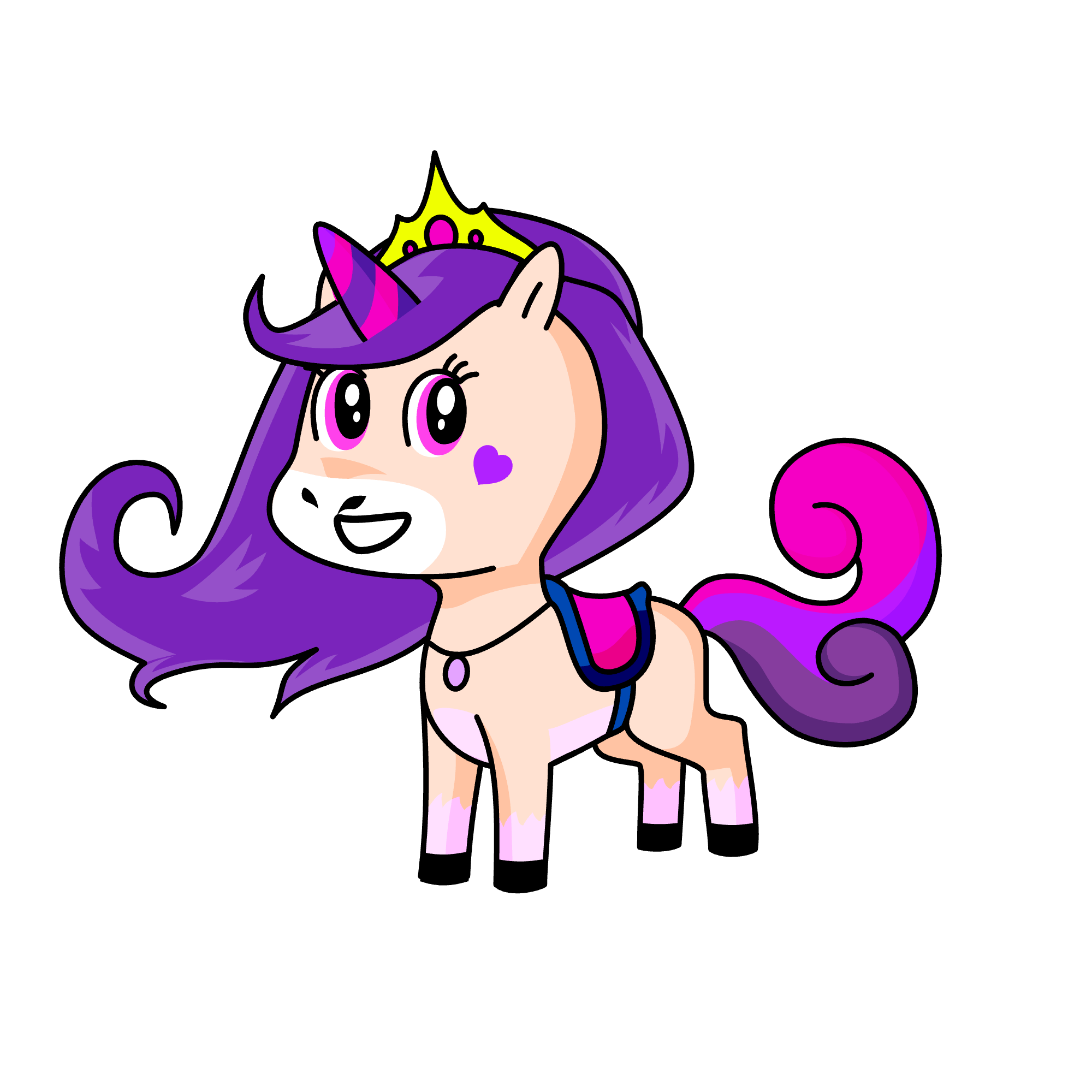 Alkine, the unicorn