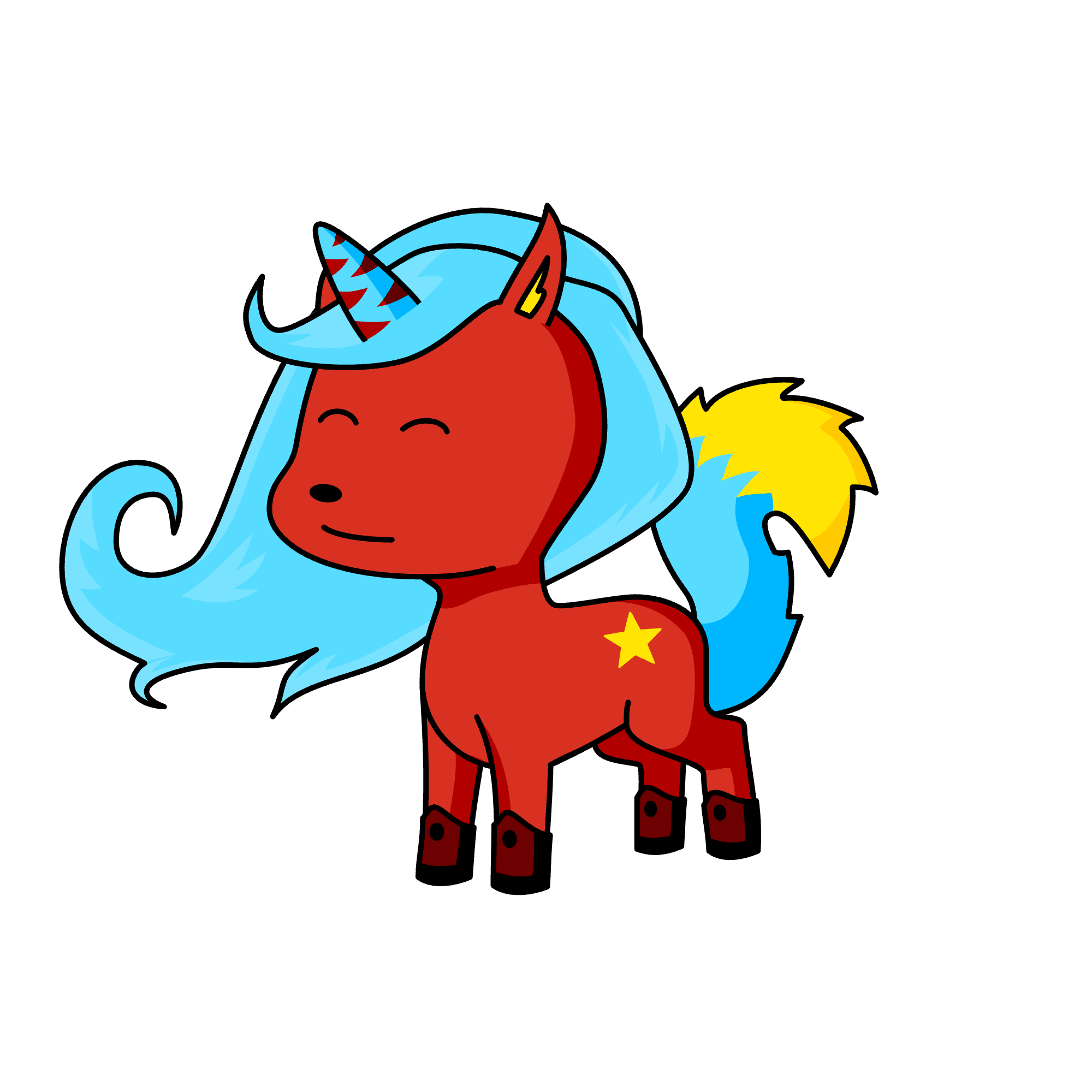 Gigi, the unicorn