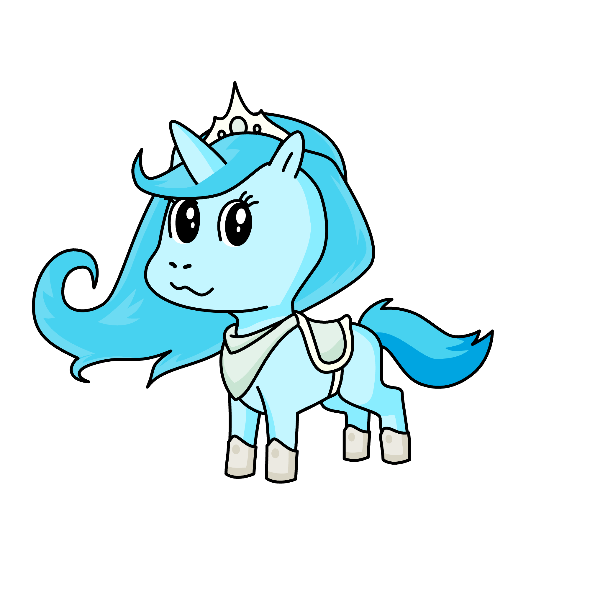 Connie!, the unicorn