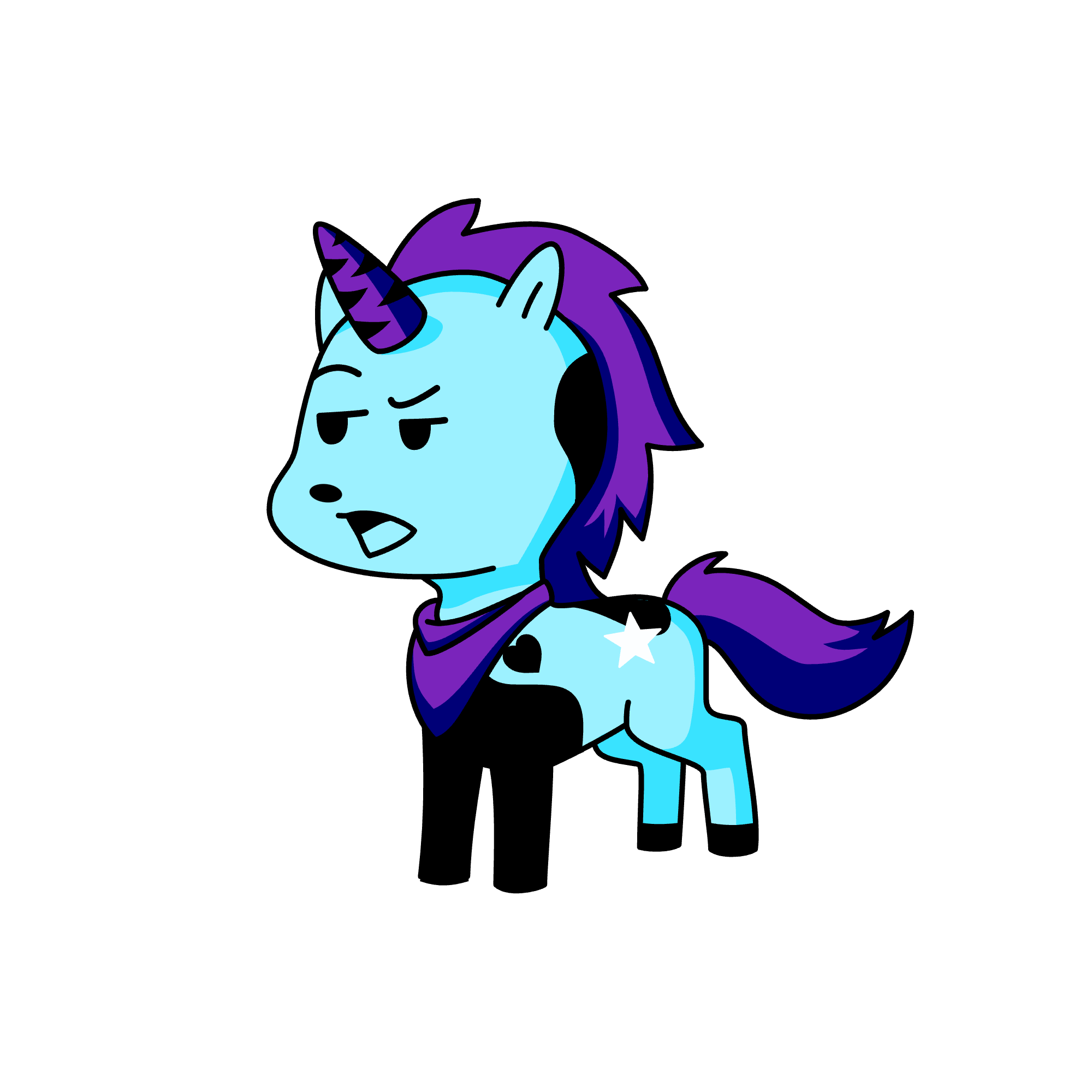 Asstoe, the unicorn