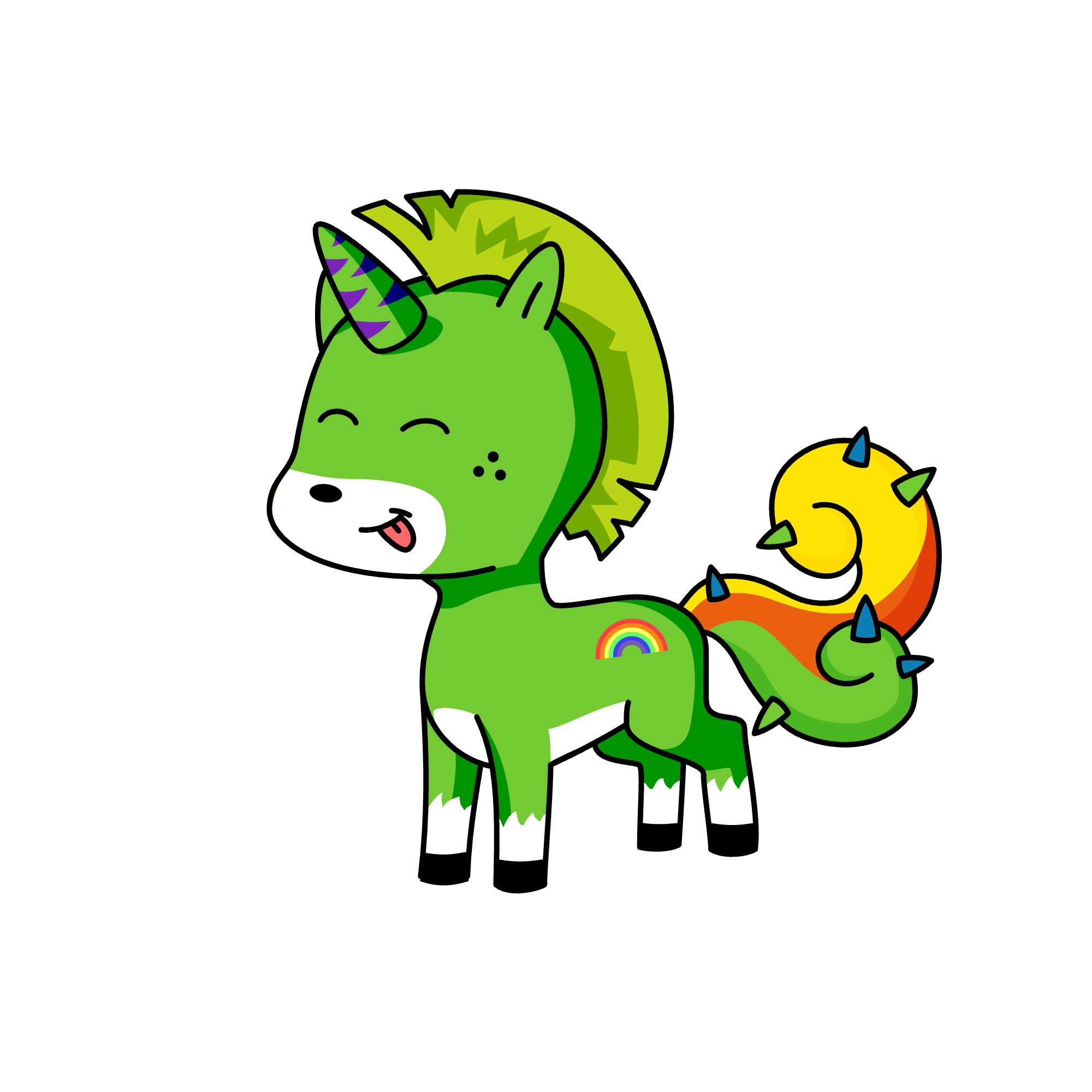 Gimme the wings, the unicorn