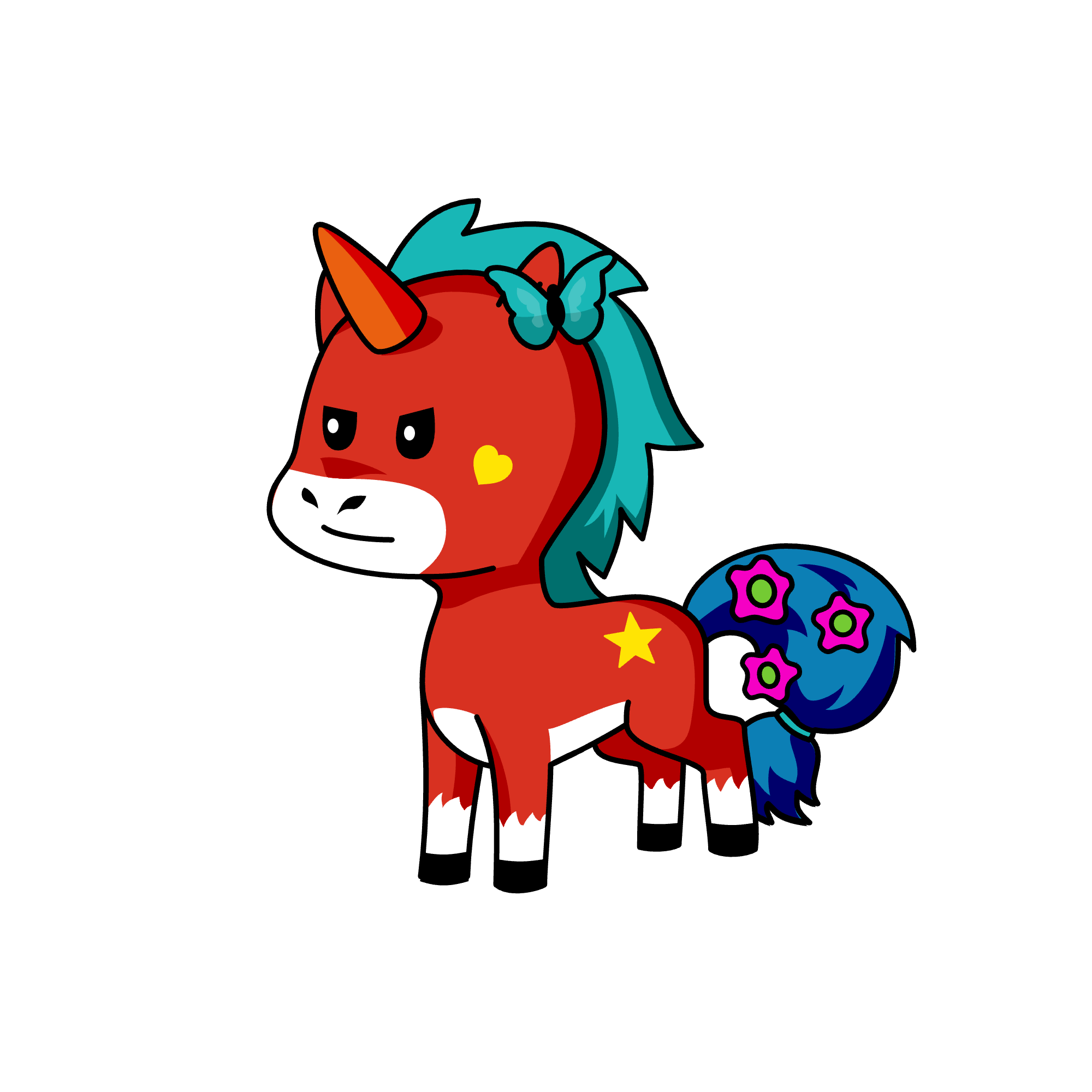 Tough guy, the unicorn