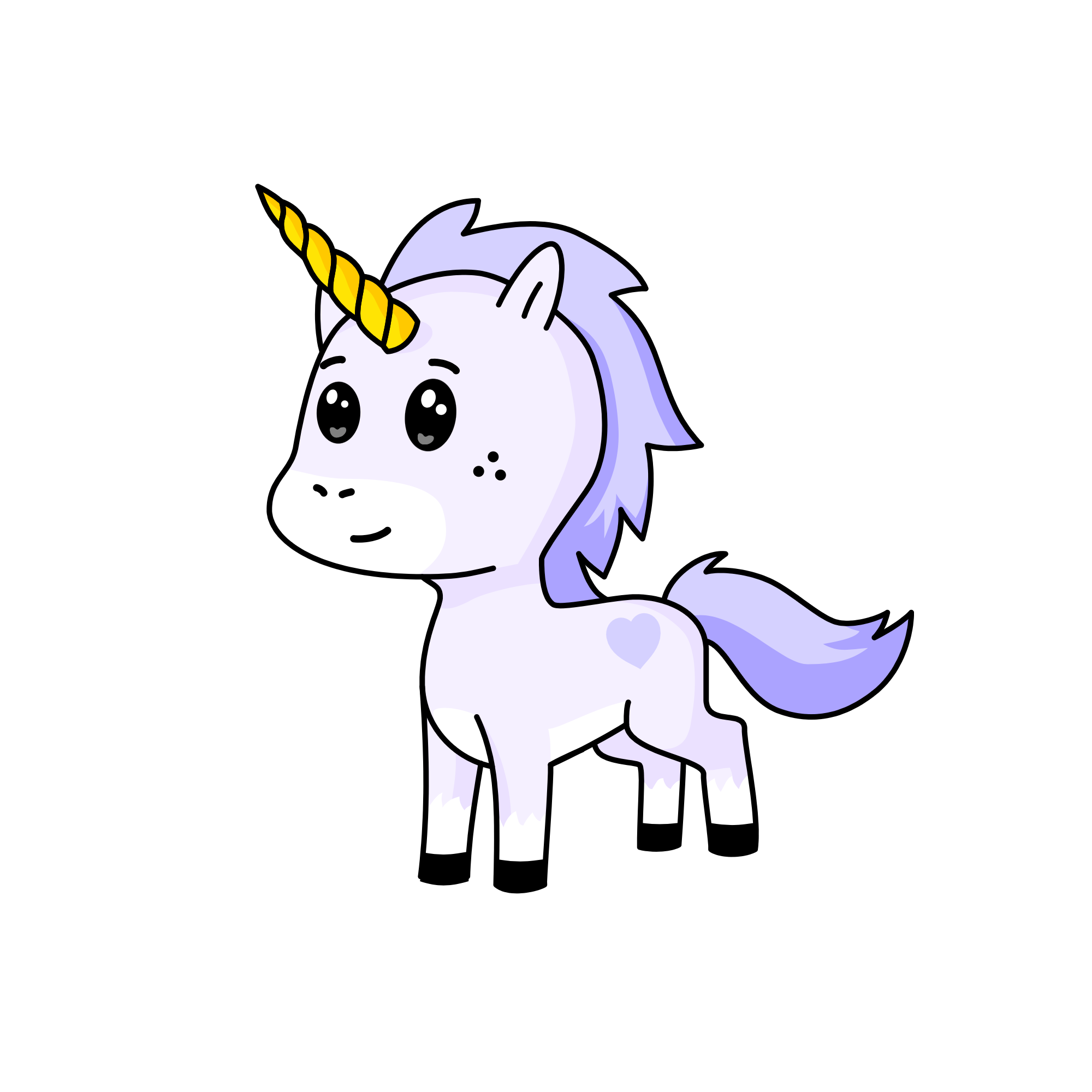 Snowy, the unicorn