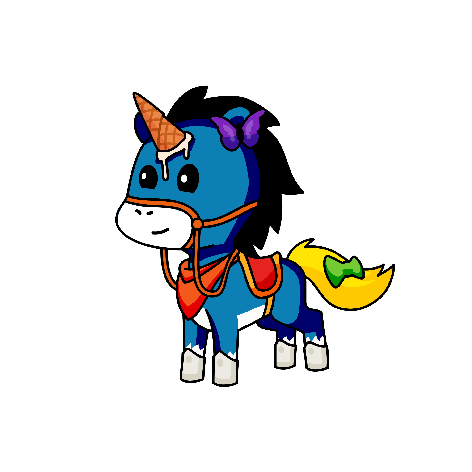 LOve ice cream, the unicorn